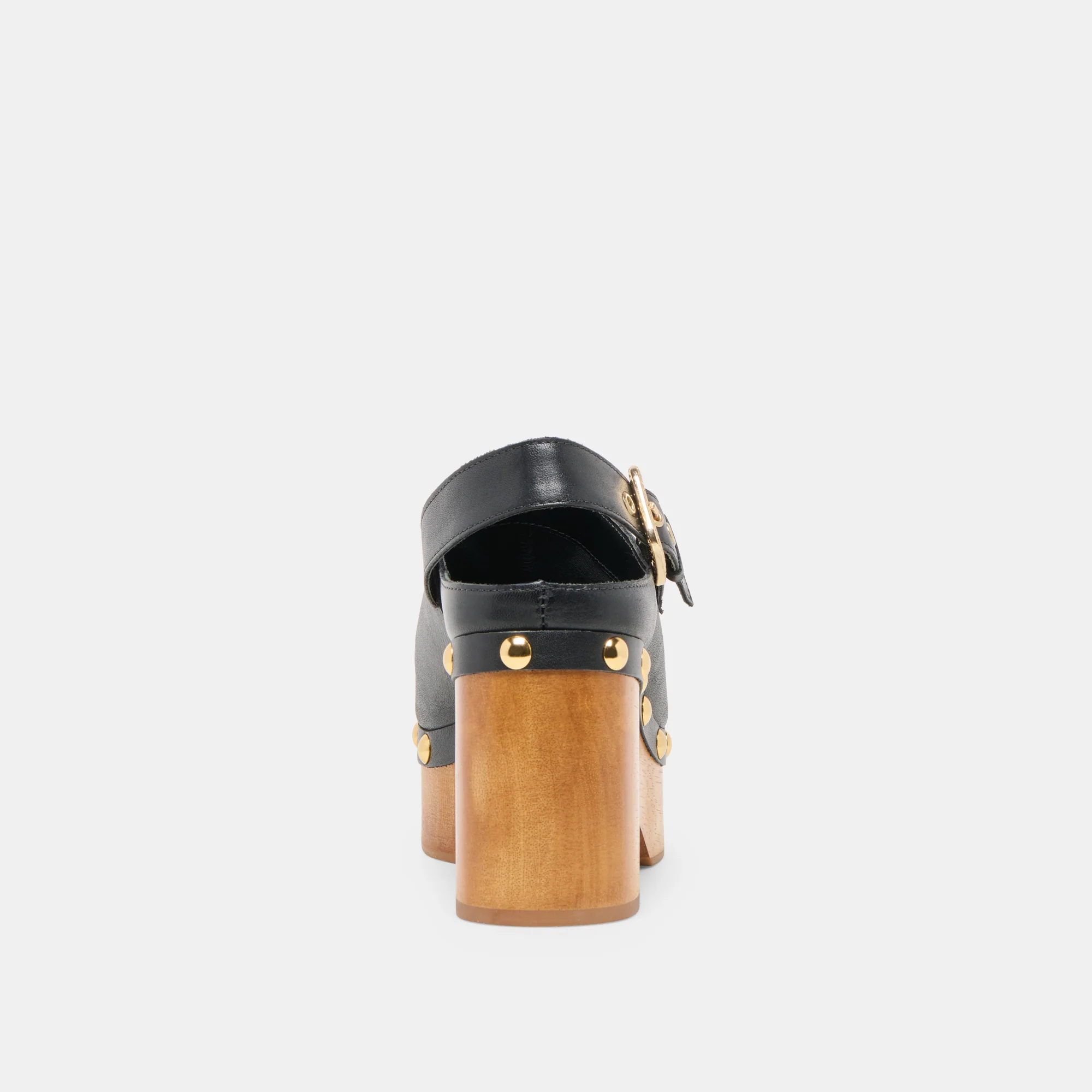 ADELAN CLOGS BLACK LEATHER - Image 7