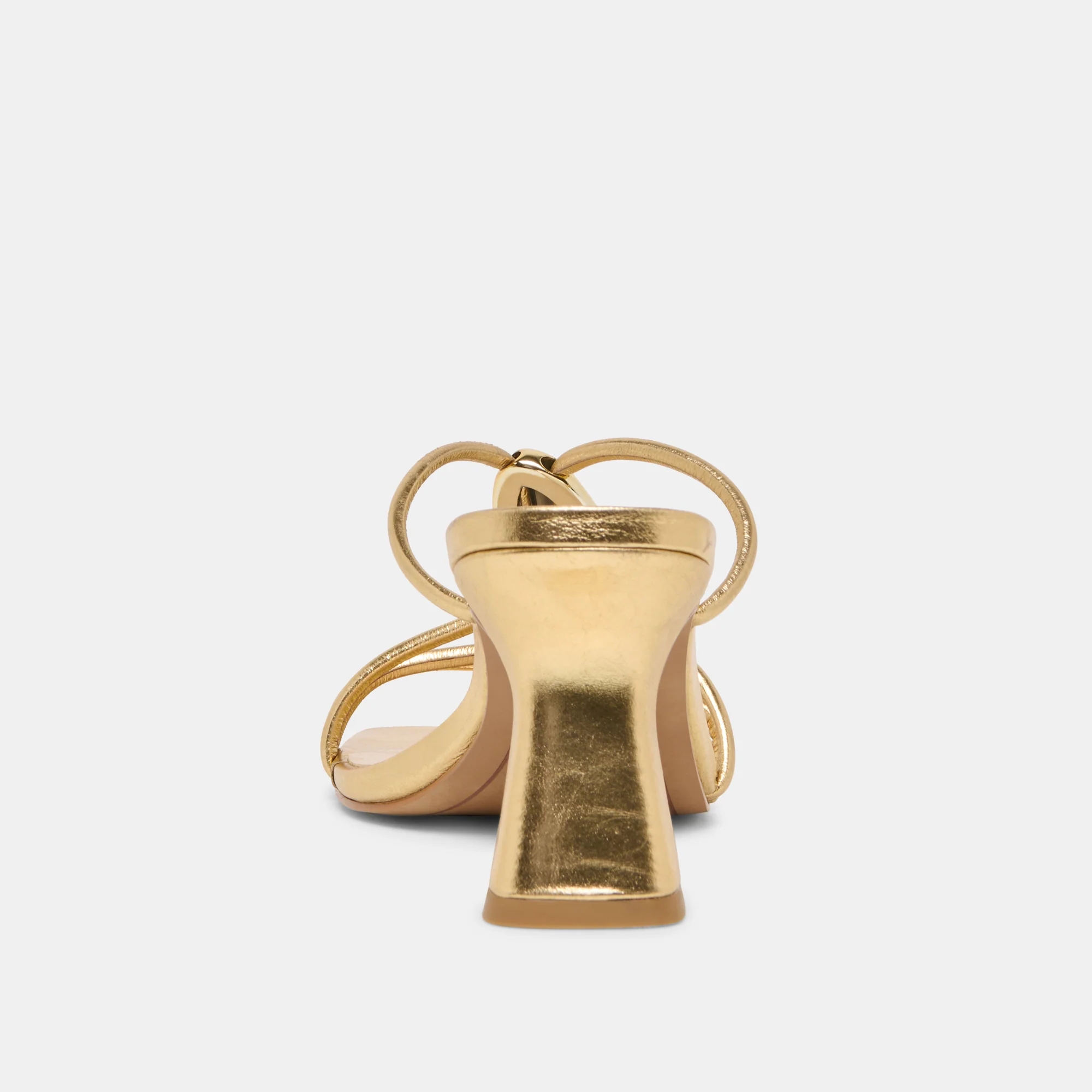 ALAYNA HEELS GOLD LEATHER - Image 7