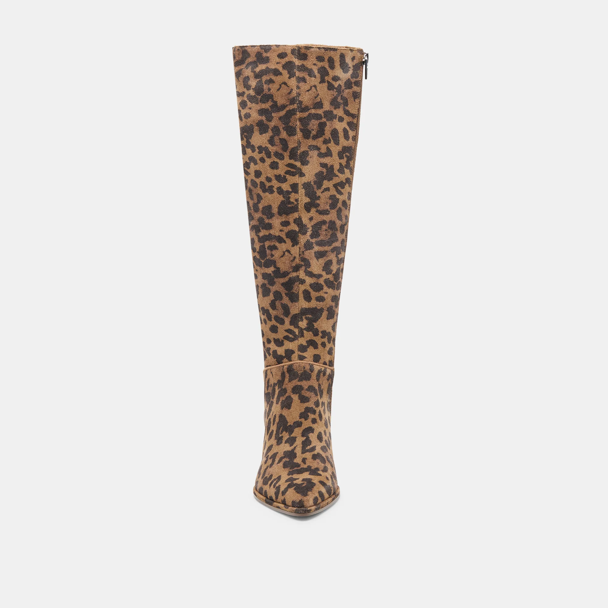 ALDY BOOTS BROWN LEOPARD PRINTED SUEDE - Image 6