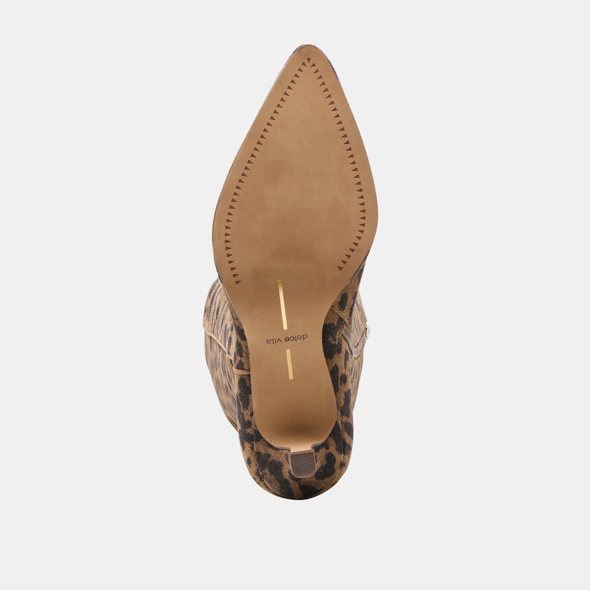 ALDY BOOTS BROWN LEOPARD PRINTED SUEDE - Image 9