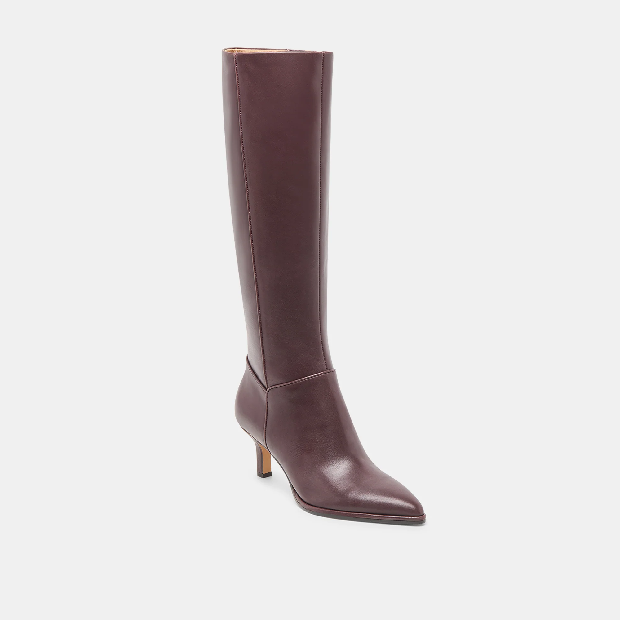 ALDY WIDE CALF BOOTS MULBERRY LEATHER - Image 3