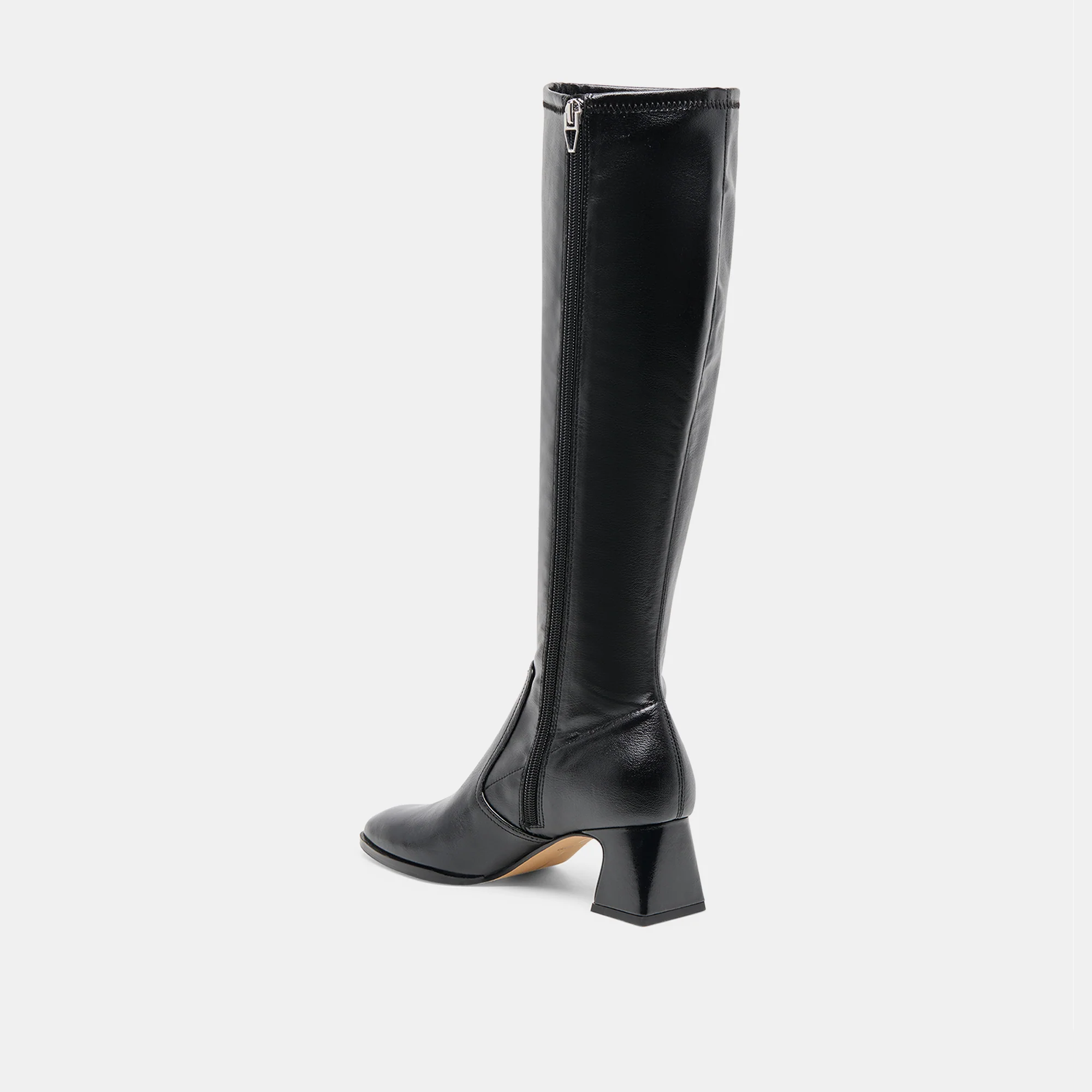 ALIVIA BOOTS BLACK LEATHER - Image 8