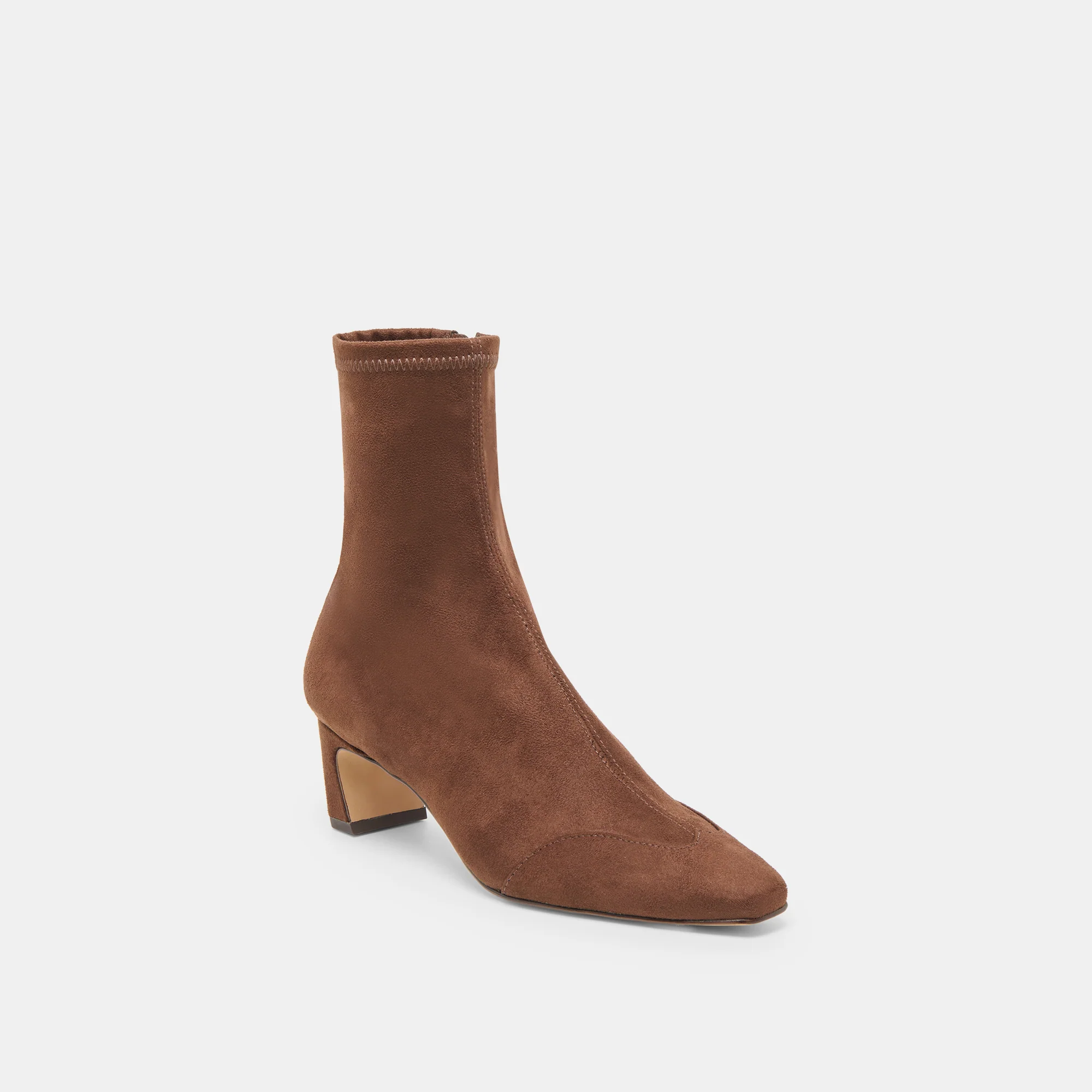 ANIKA WIDE BOOTS DK BROWN STELLA SUEDE - Image 2