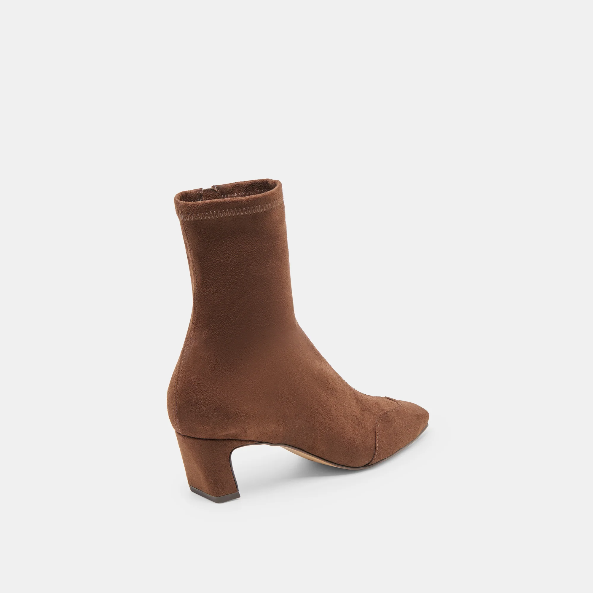 ANIKA WIDE BOOTS DK BROWN STELLA SUEDE - Image 3