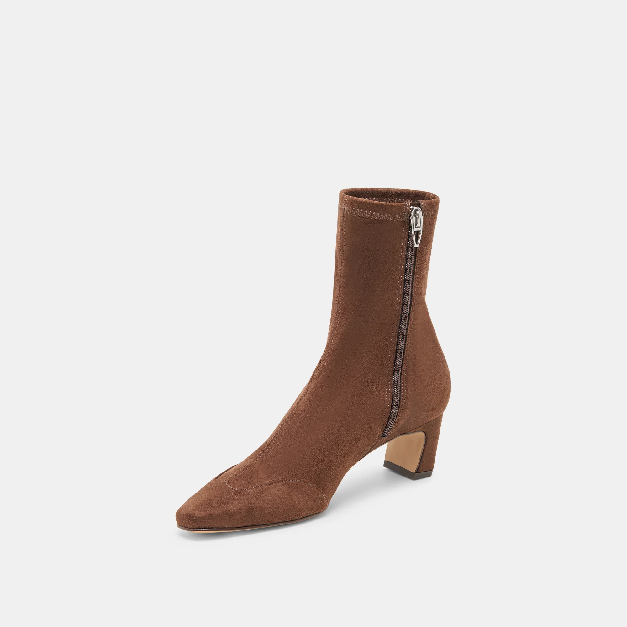 ANIKA WIDE BOOTS DK BROWN STELLA SUEDE - Image 4