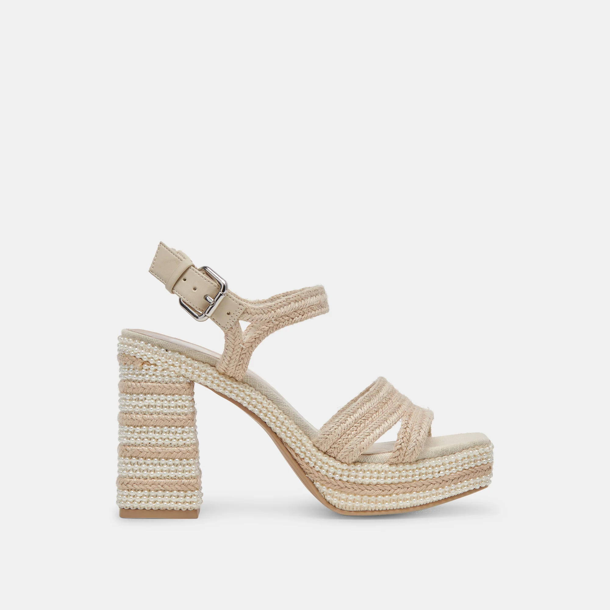 ANIRA PEARL HEELS IVORY PEARLS - Image 3