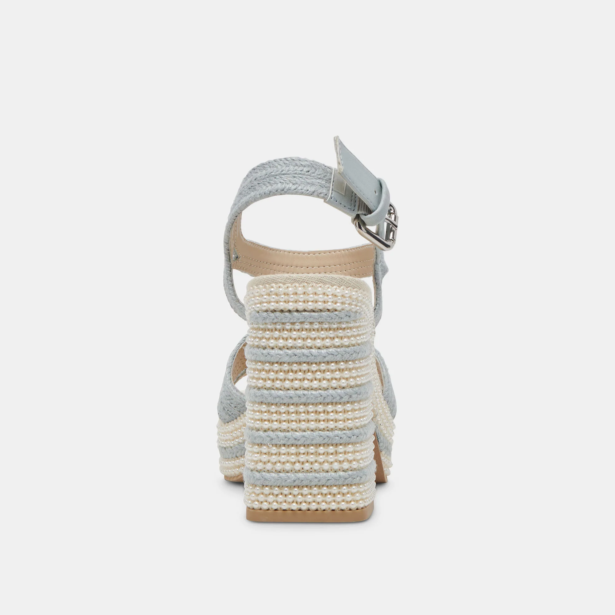 ANIRA PEARL HEELS LIGHT BLUE PEARLS - Image 11