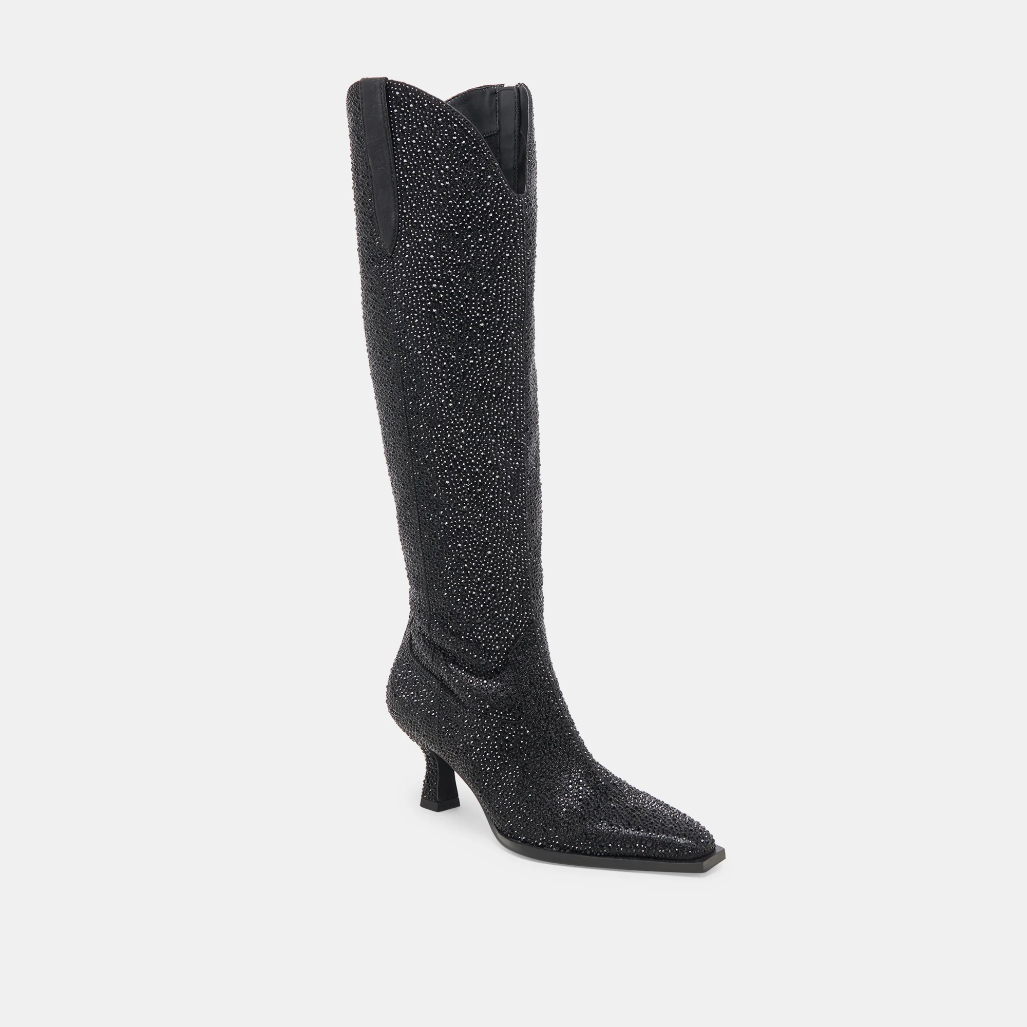 ARIANA CRYSTAL BOOTS BLACK METALLIC CRYSTAL - Image 2