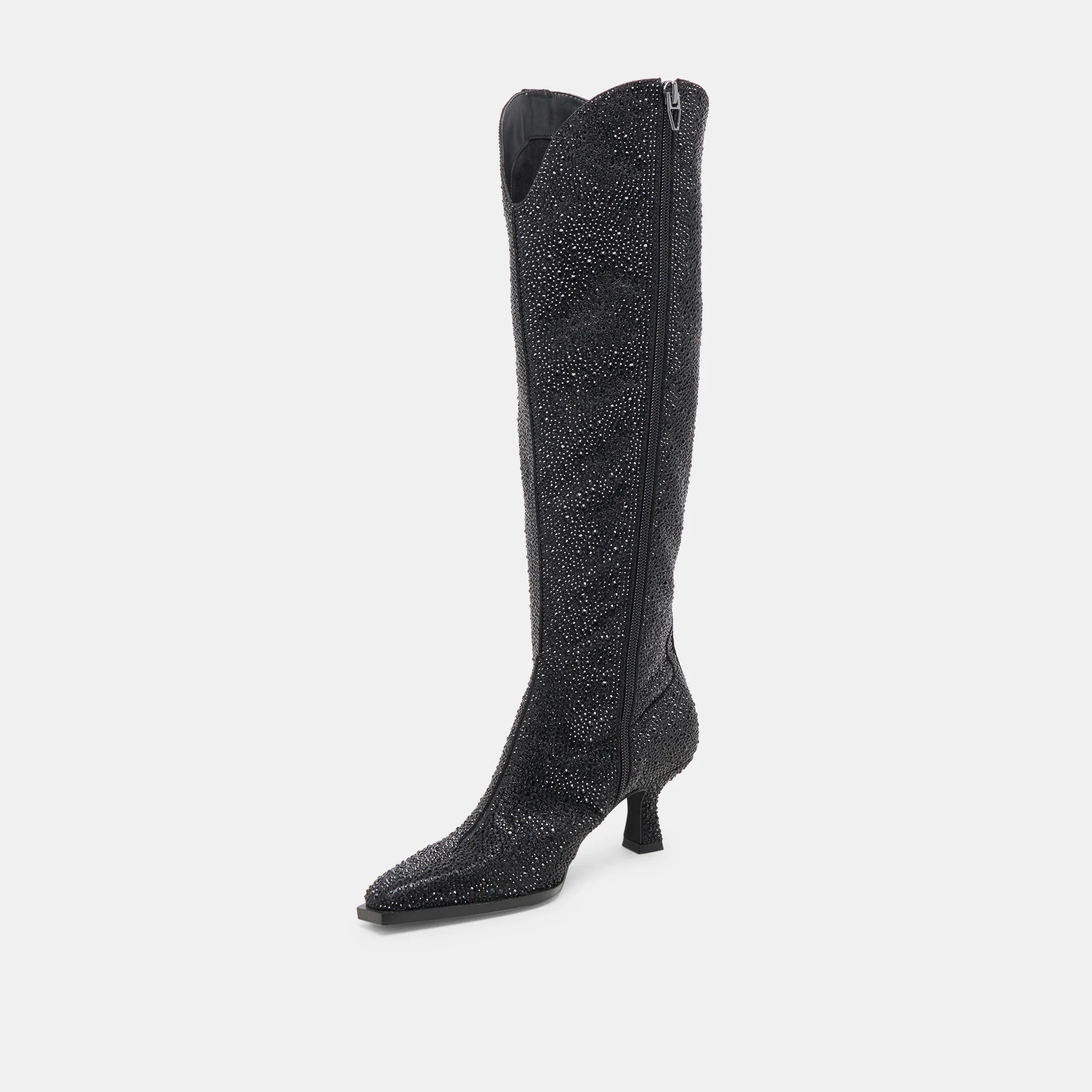 ARIANA CRYSTAL BOOTS BLACK METALLIC CRYSTAL - Image 4