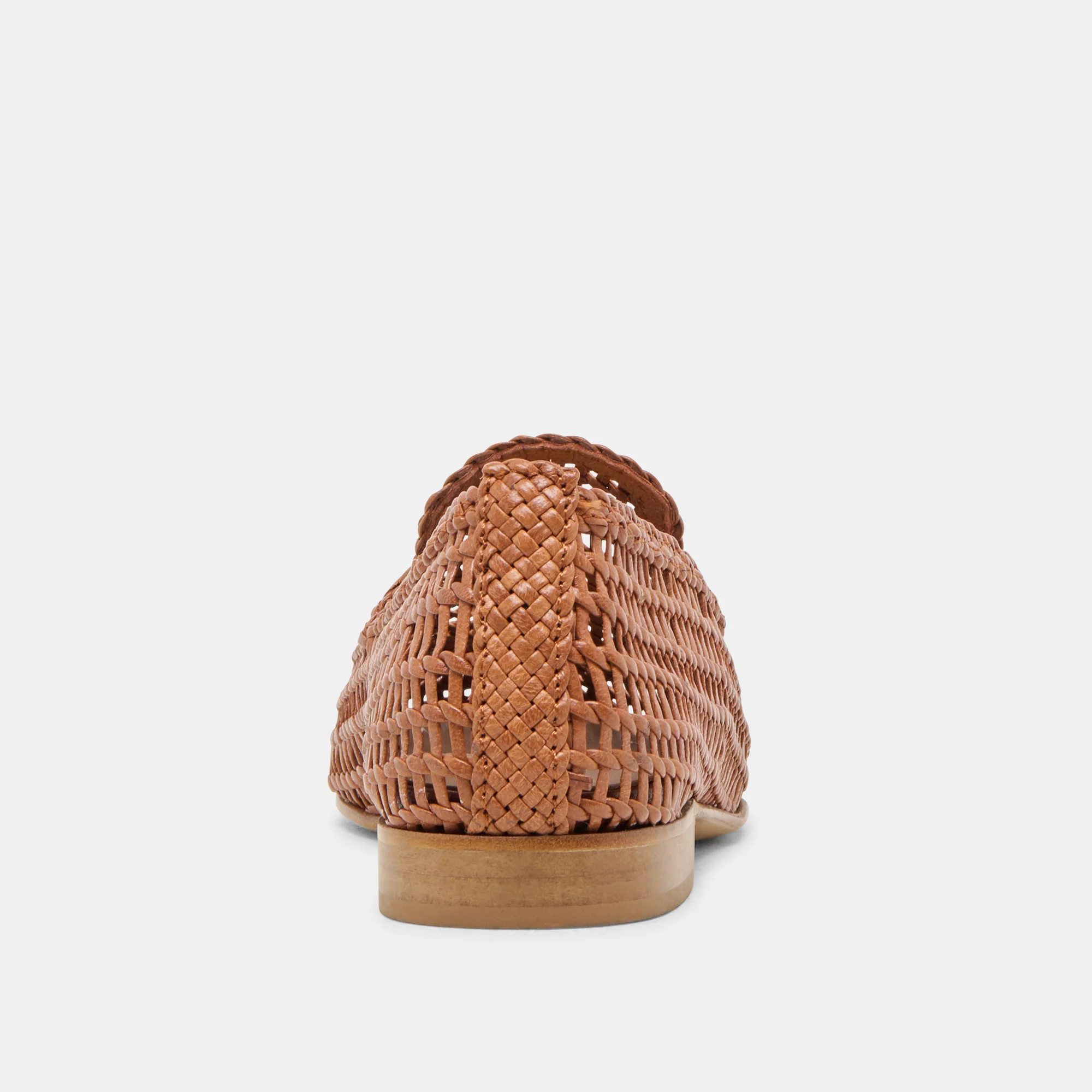 ARMOND FLATS COGNAC WOVEN LEATHER - Image 10