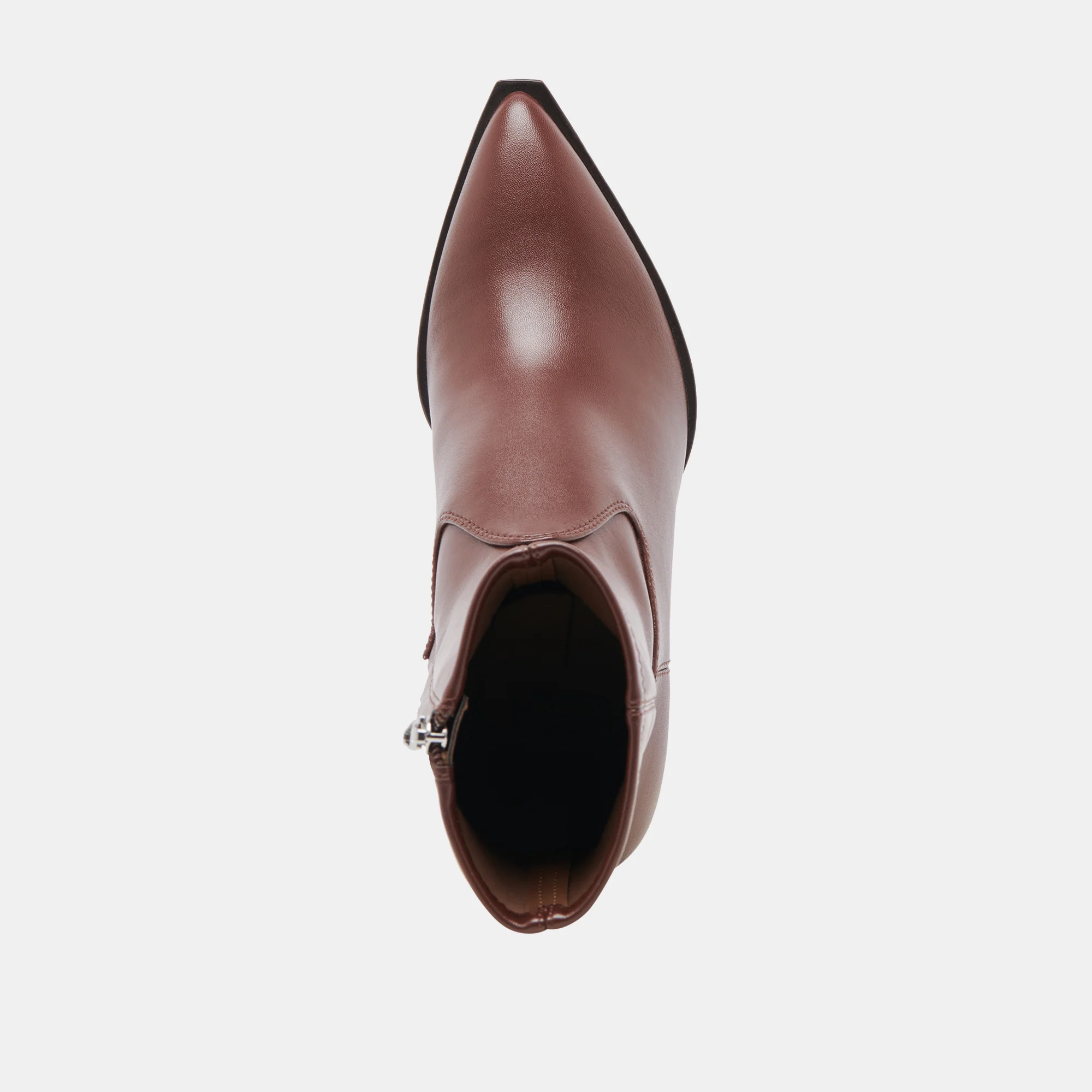 ARYA WIDE CALF BOOTS CHOCOLATE LEATHER - Image 9