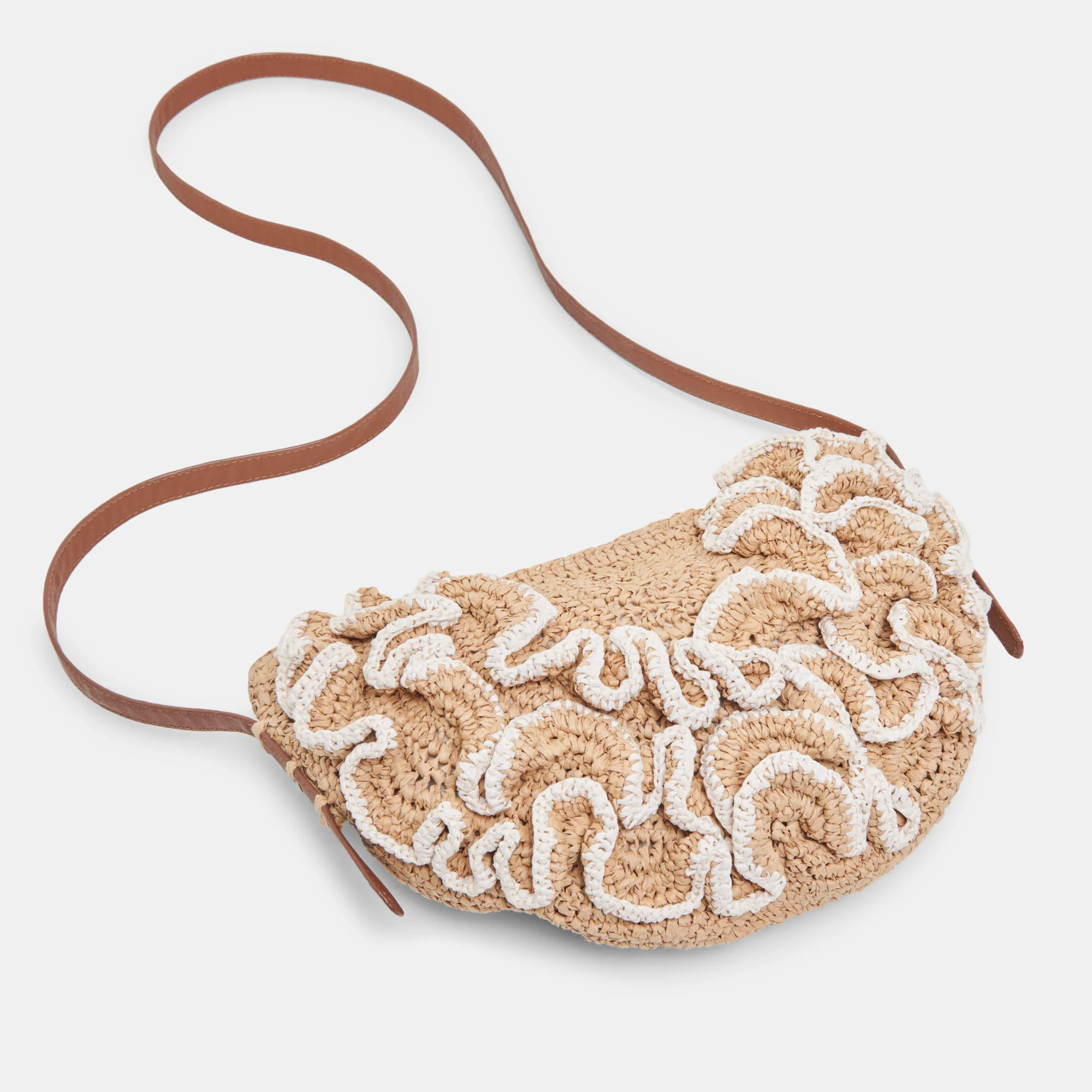 ATRANI CROSSBODY NATURAL RAFFIA - Image 3