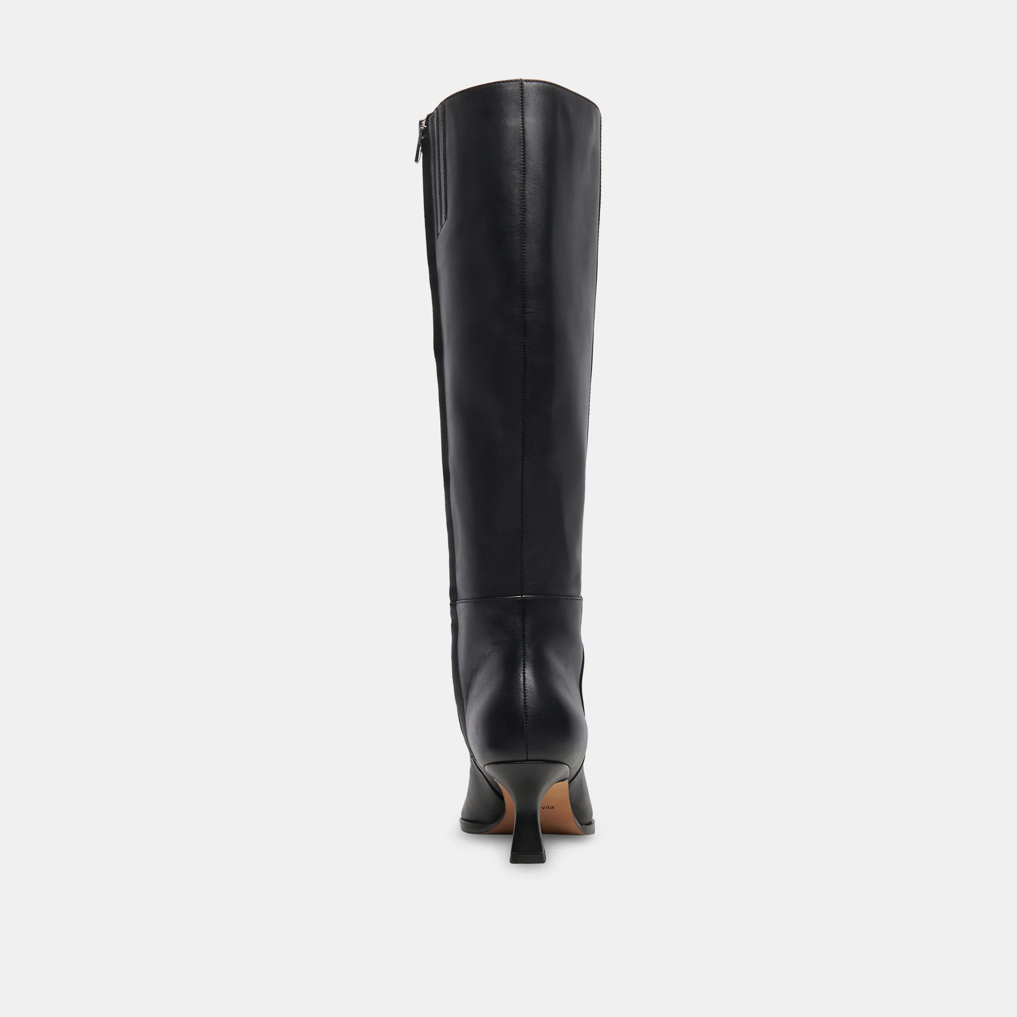 AUGGIE EXTRA WIDE CALF BOOTS BLACK LEATHER - Image 14