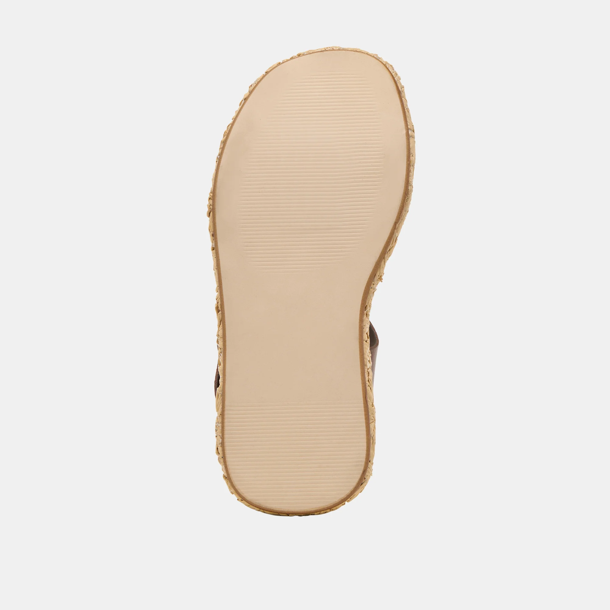 AURI WEDGES DK BROWN LEATHER - Image 9
