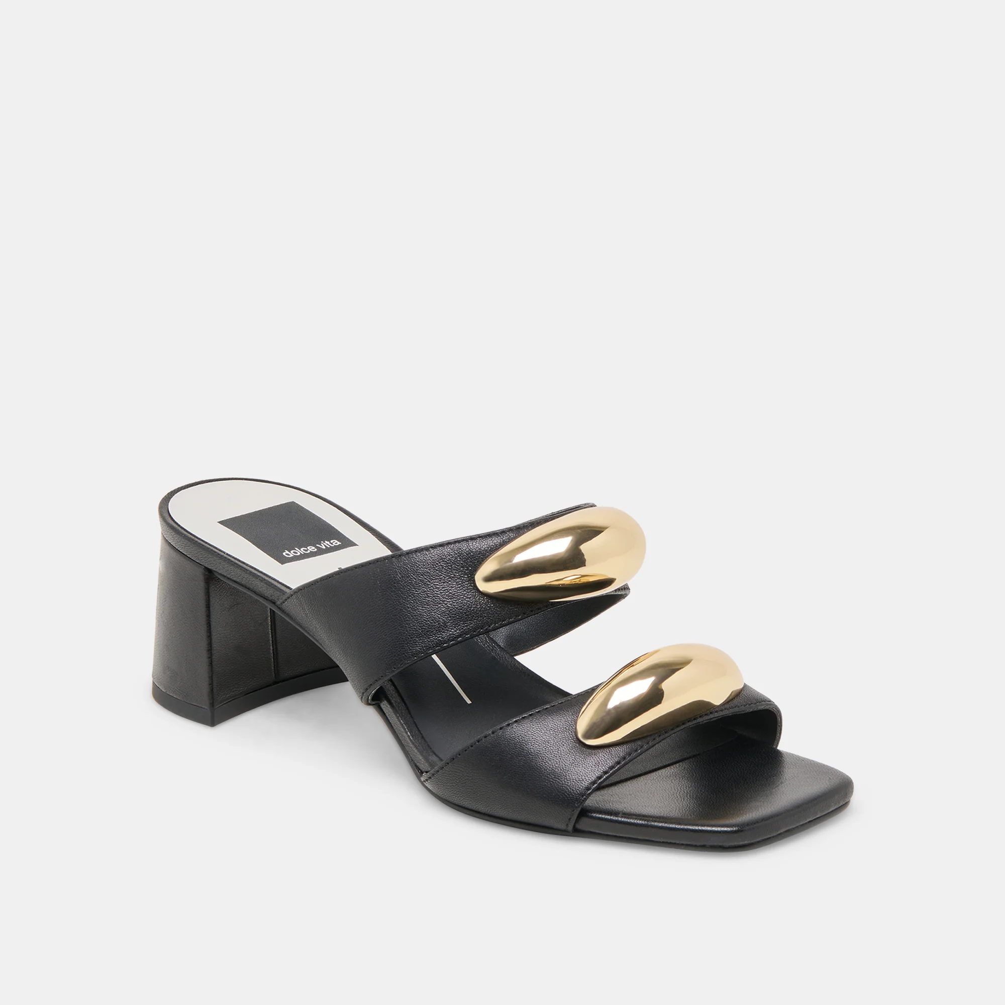 BARNET HEELS BLACK LEATHER - Image 2