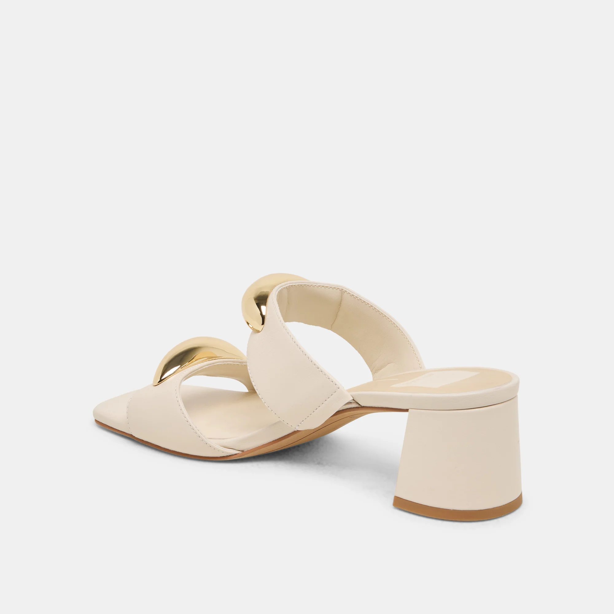BARNET HEELS BONE LEATHER - Image 5