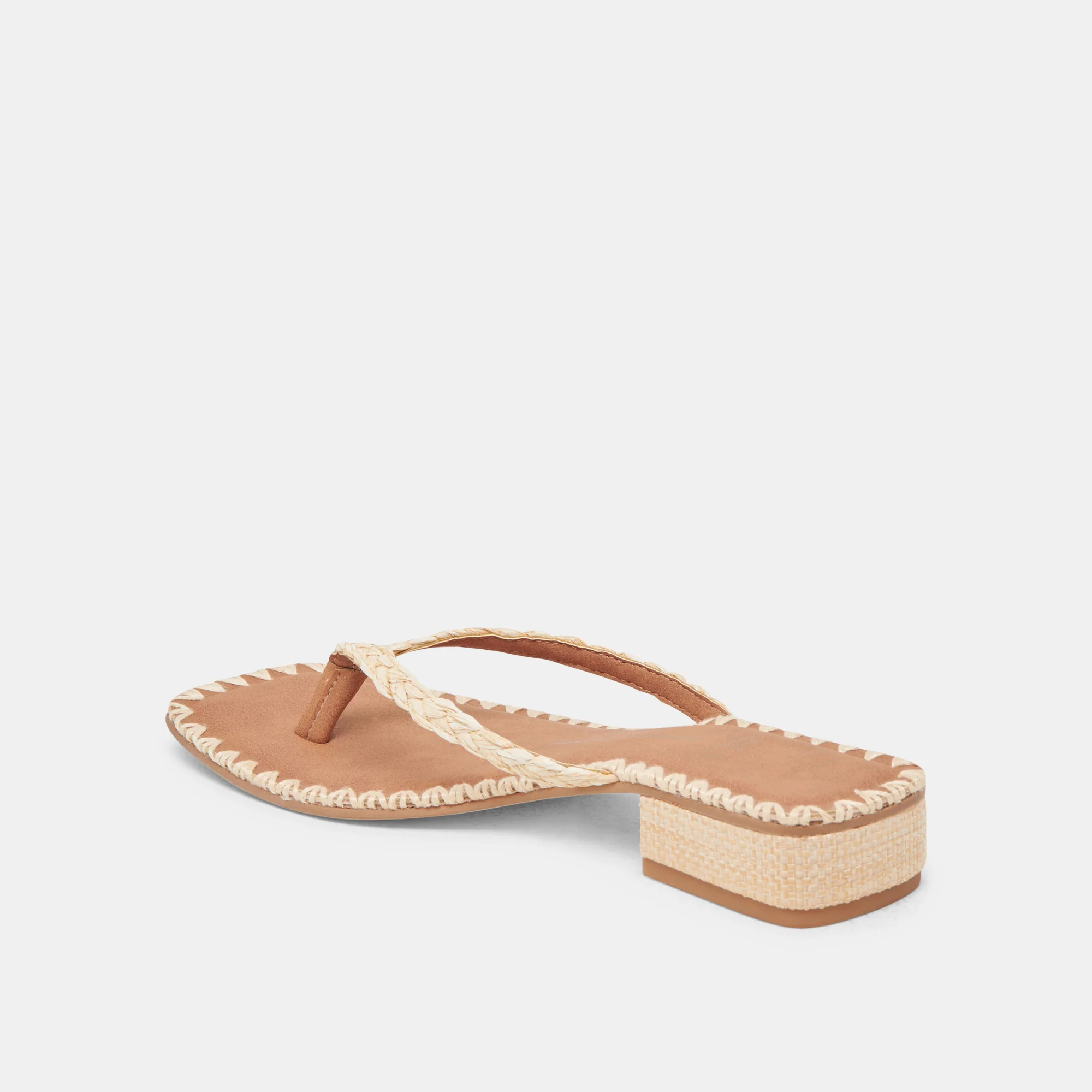 BARTY SANDALS LT NATURAL RAFFIA - Image 7