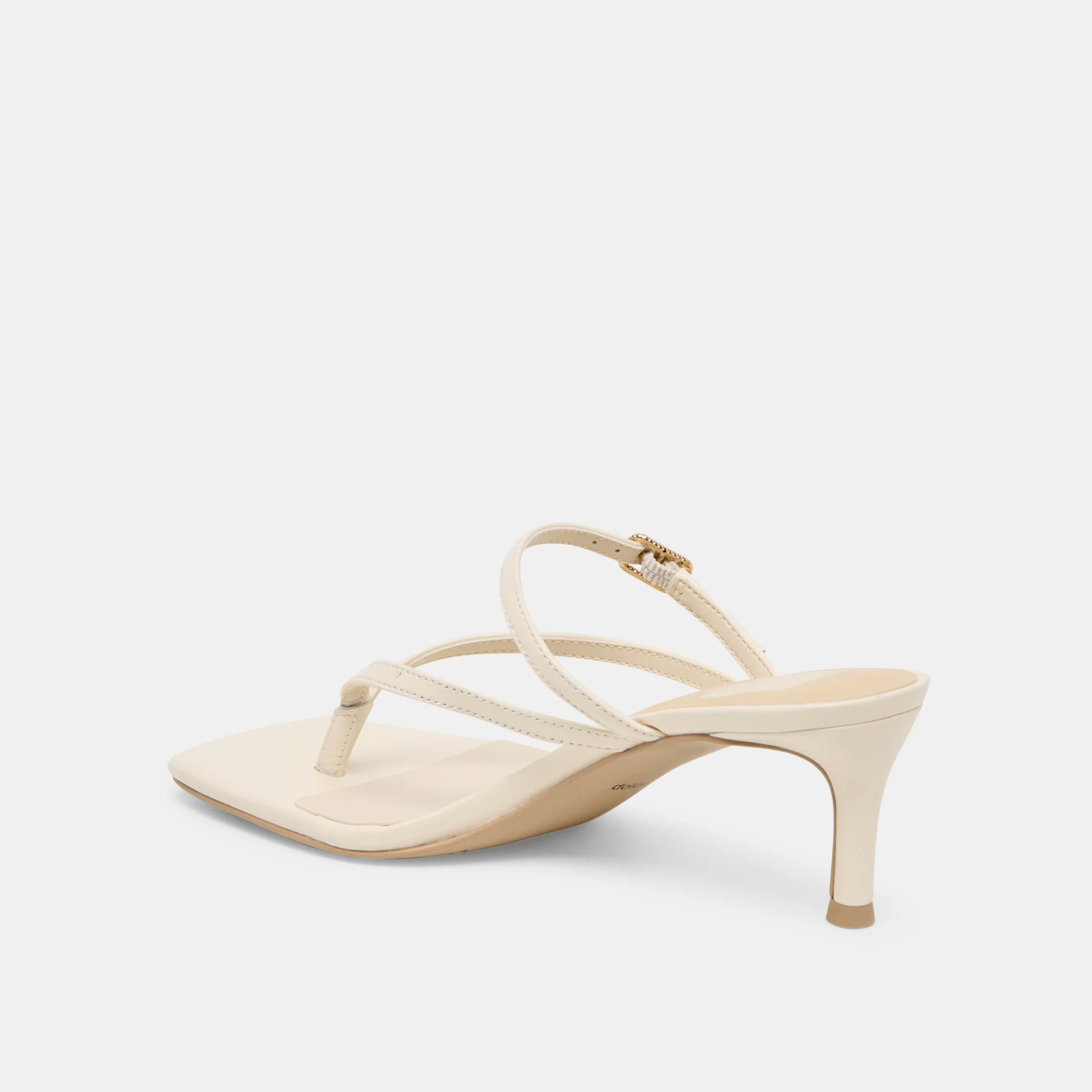BIAGA HEELS OFF WHITE LEATHER - Image 5