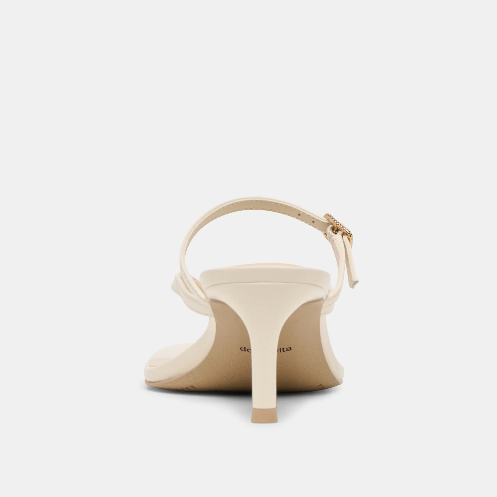BIAGA HEELS OFF WHITE LEATHER - Image 7