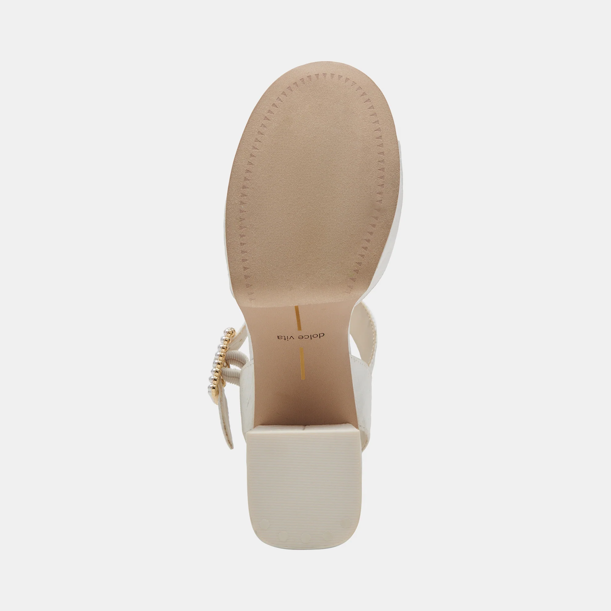 BOBBY PEARL HEELS WHITE PEARLS - Image 14