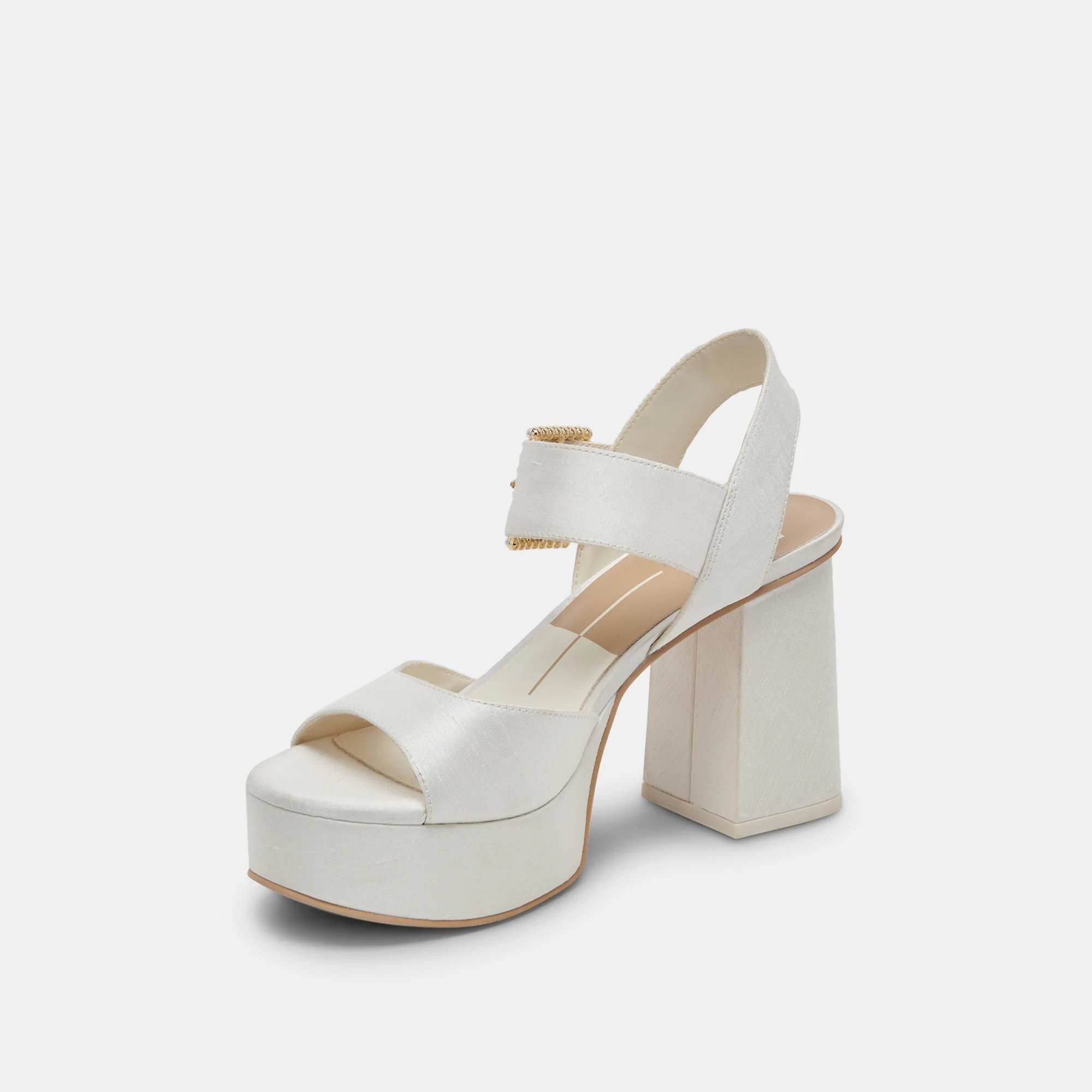 BOBBY PEARL HEELS WHITE PEARLS - Image 9