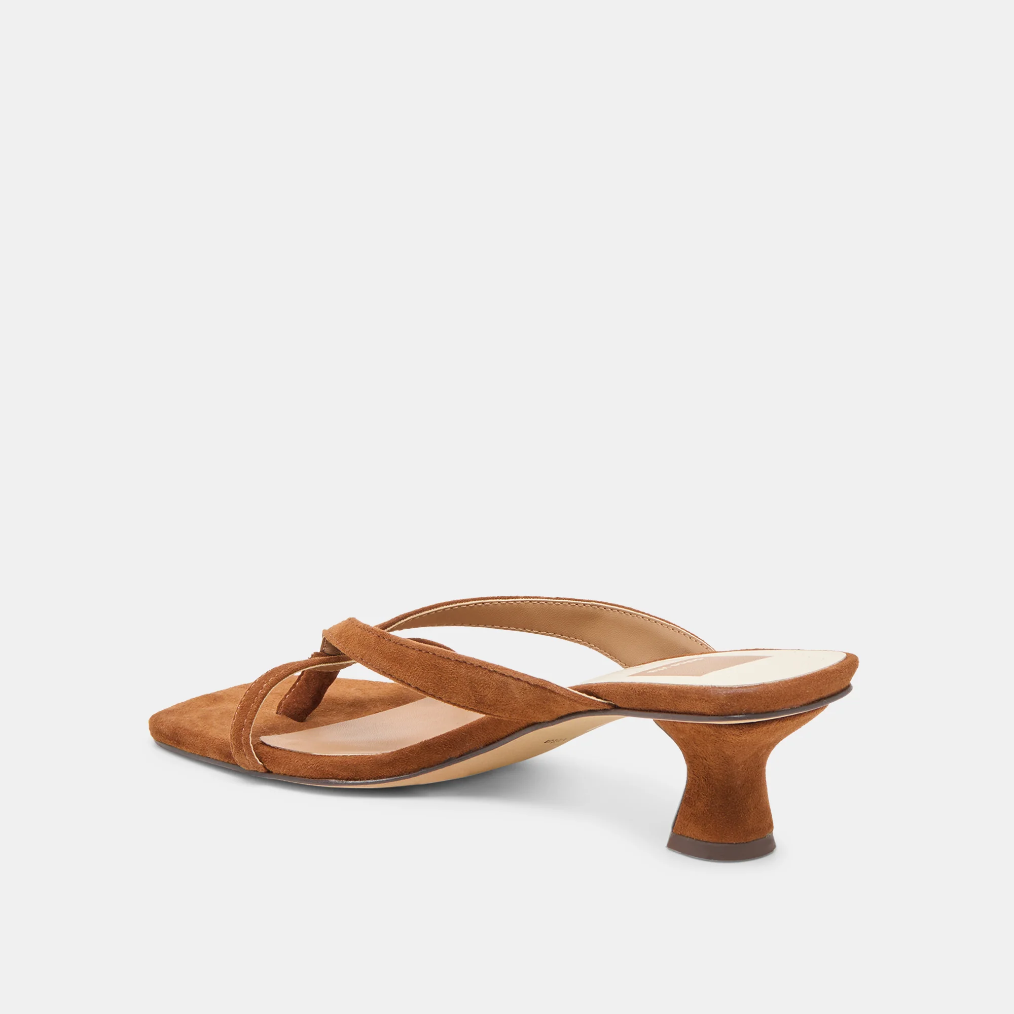 BREVEL HEELS DK BROWN SUEDE - Image 7