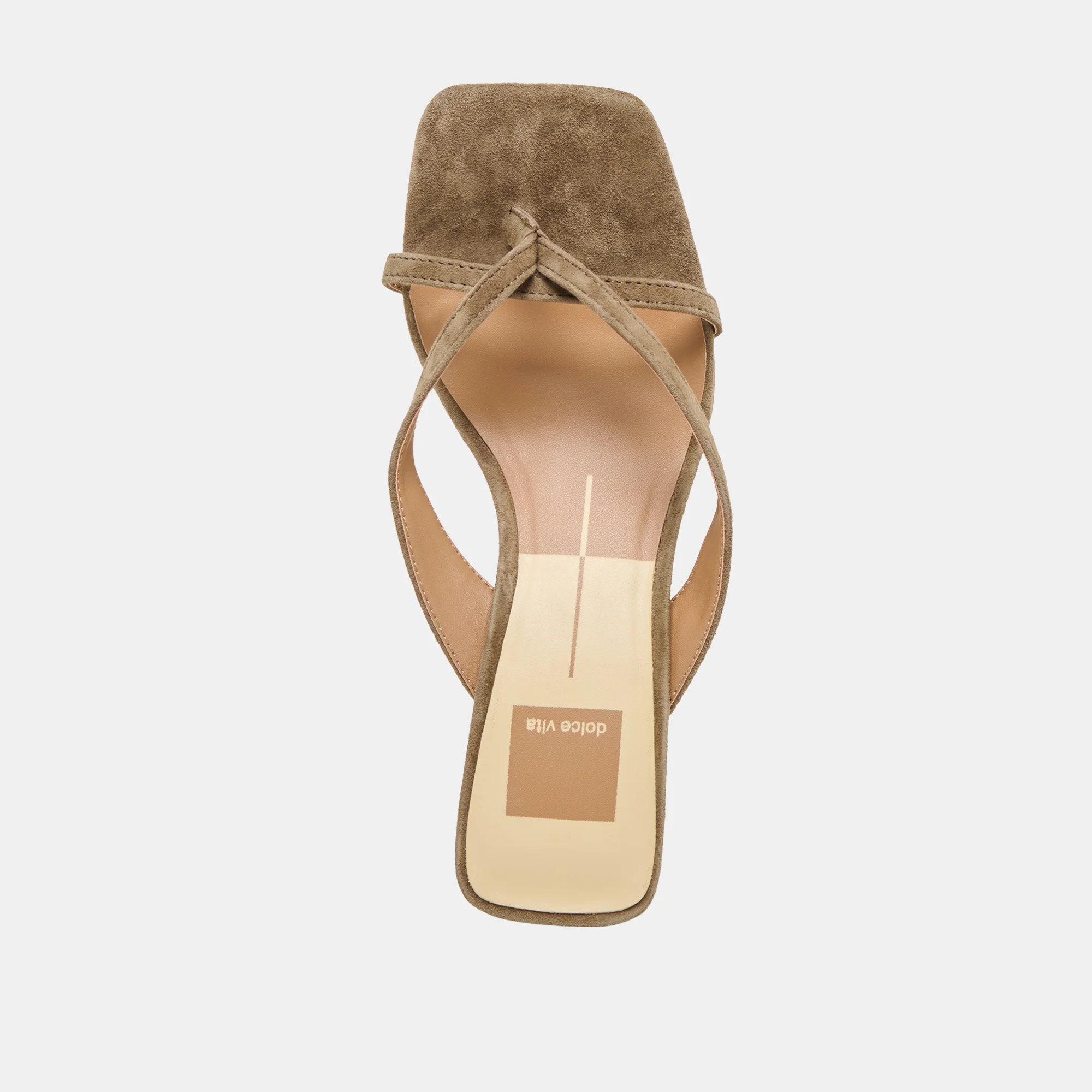 BREVEL HEELS OLIVE SUEDE - Image 11