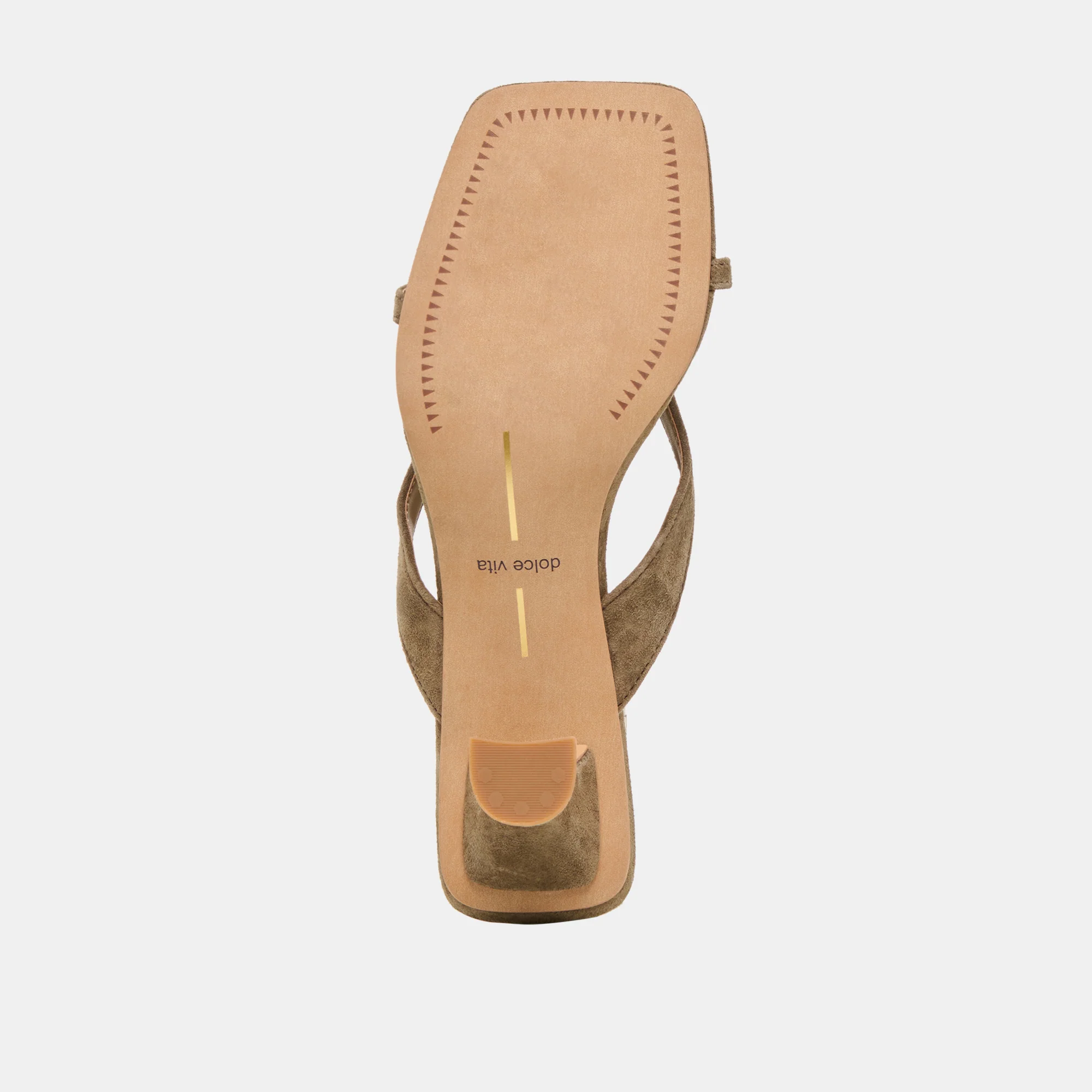 BREVEL HEELS OLIVE SUEDE - Image 12