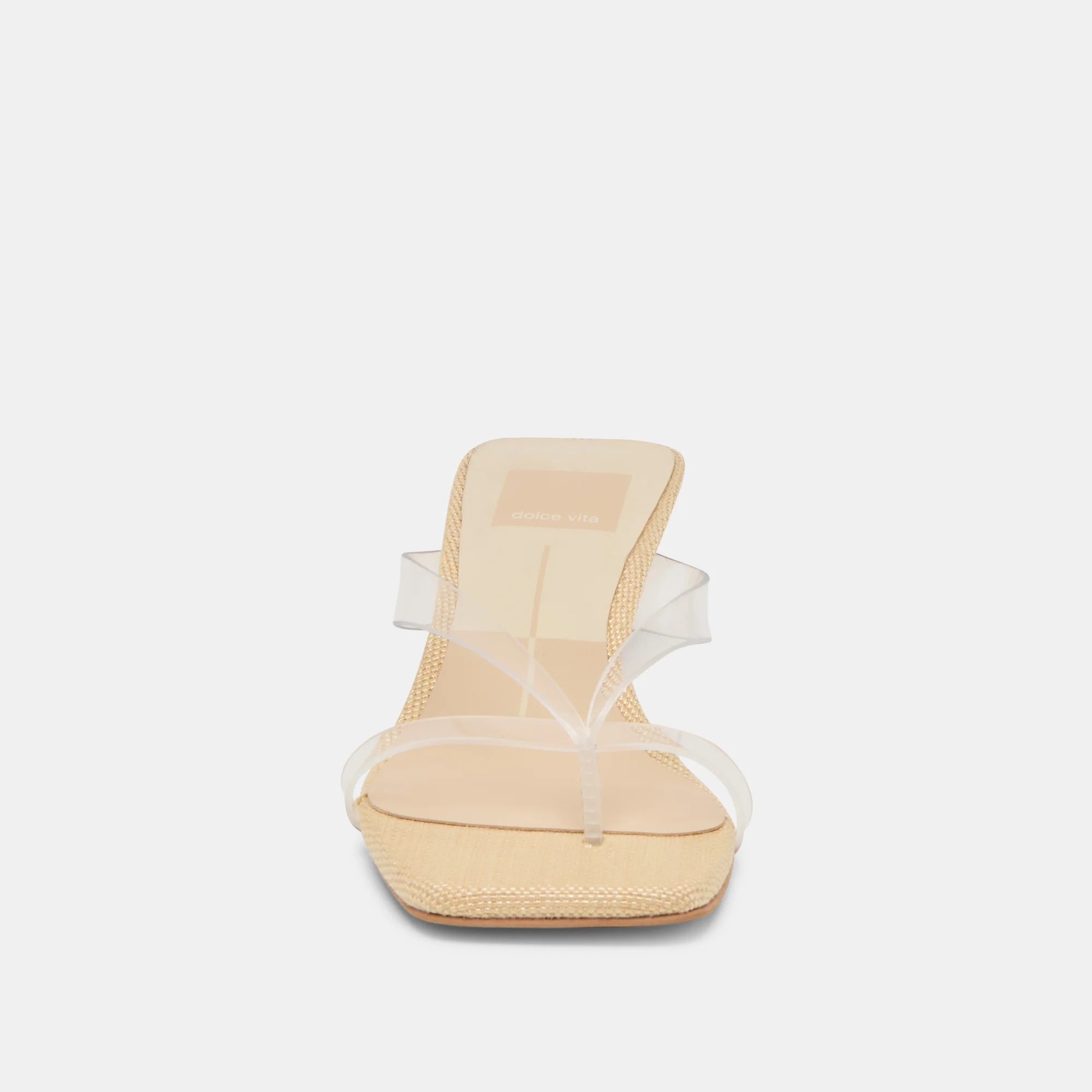 BREVEL VINYL WIDE HEELS CRYSTAL JELLY - Image 6