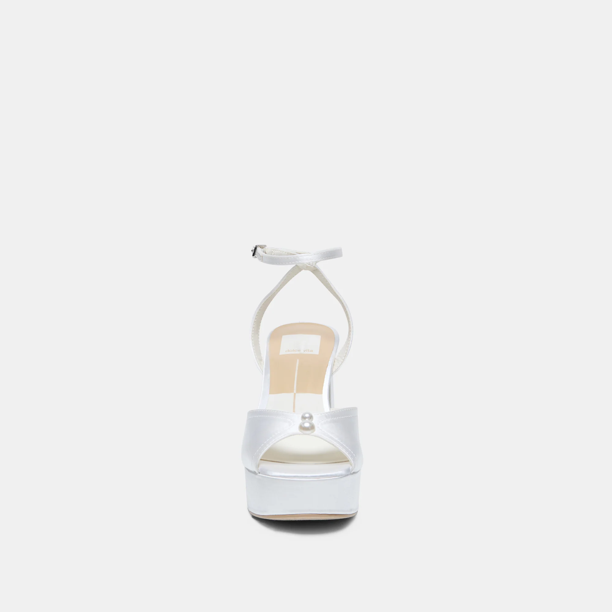 BRYLA HEELS WHITE SATIN - Image 9