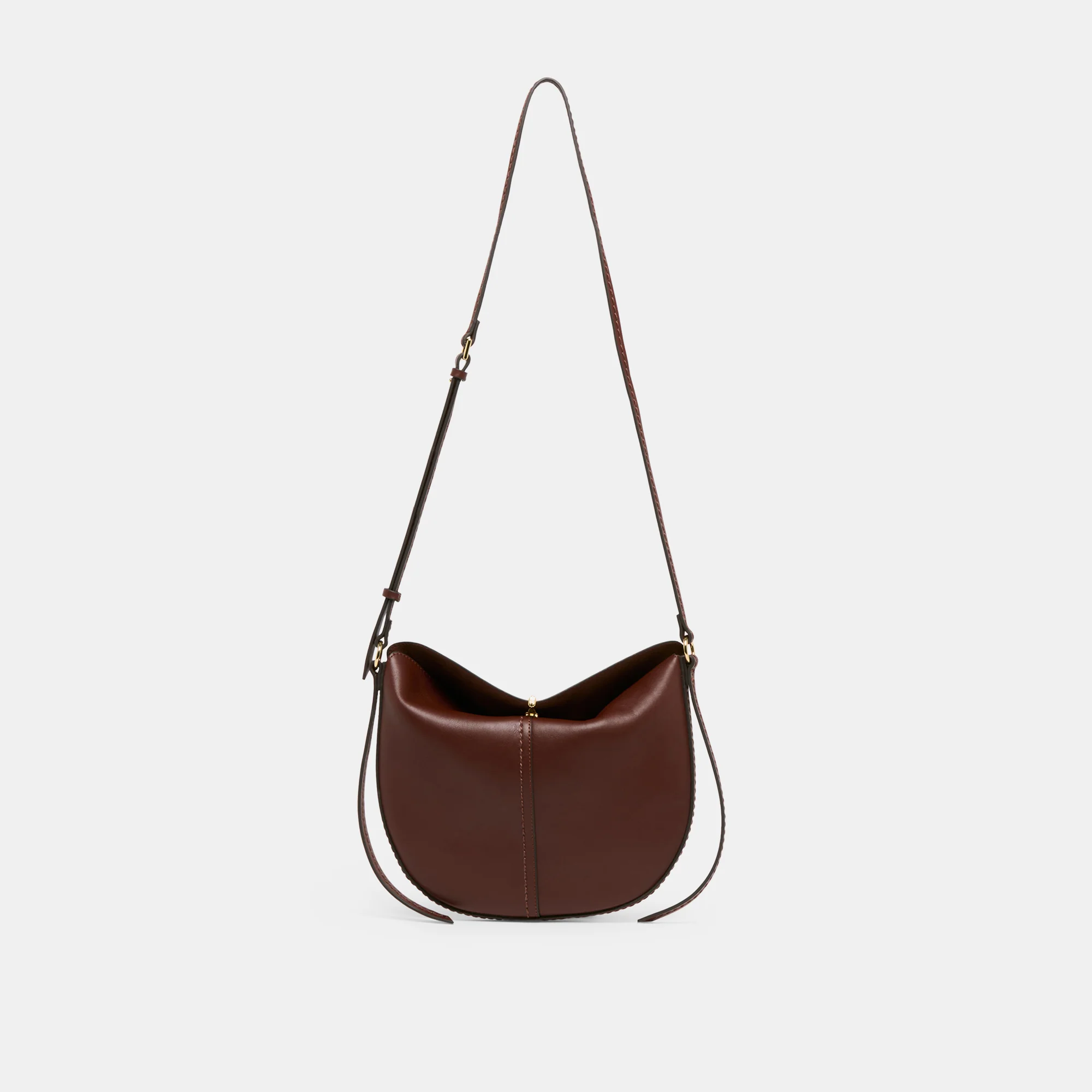 BURANO CROSSBODY BROWN LEATHER - Image 7