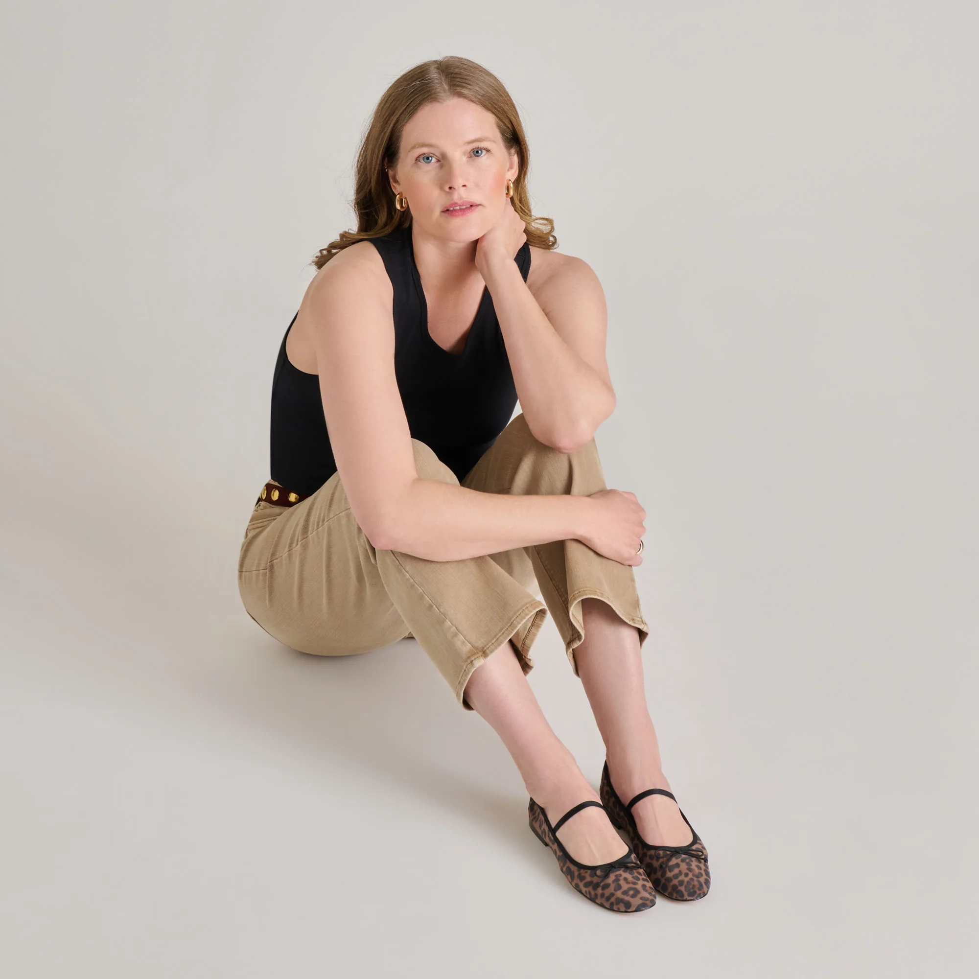 CADEL BALLET FLATS DK LEOPARD MESH - Image 10