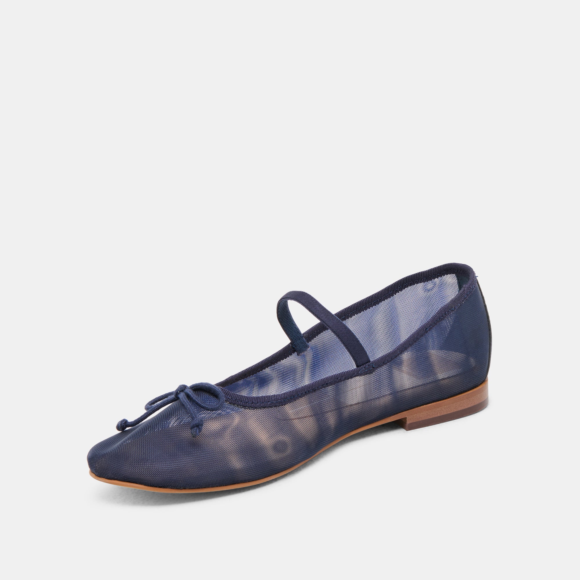 CADEL BALLET FLATS NAVY MESH - Image 4