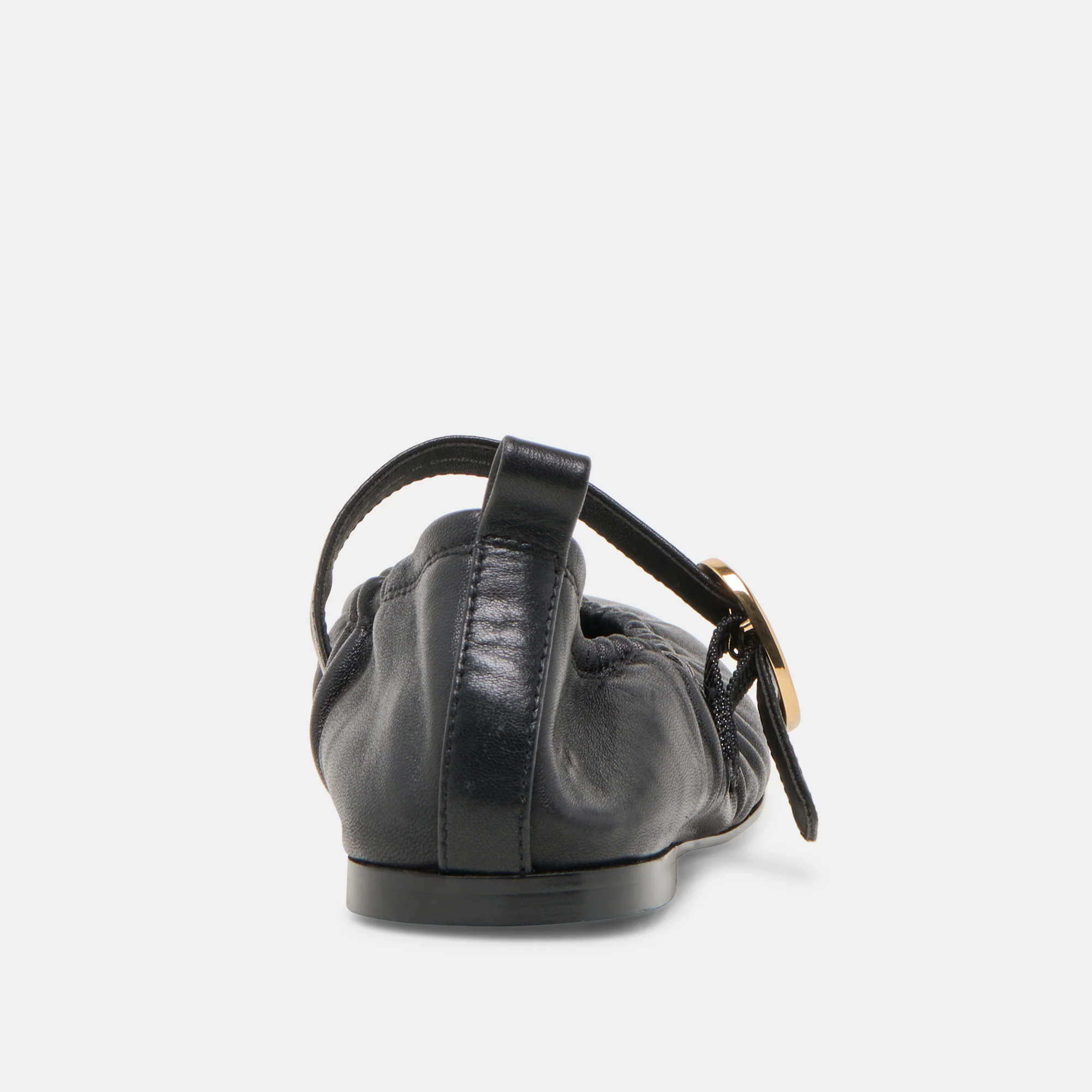 CAELY BALLET FLATS BLACK LEATHER - Image 10