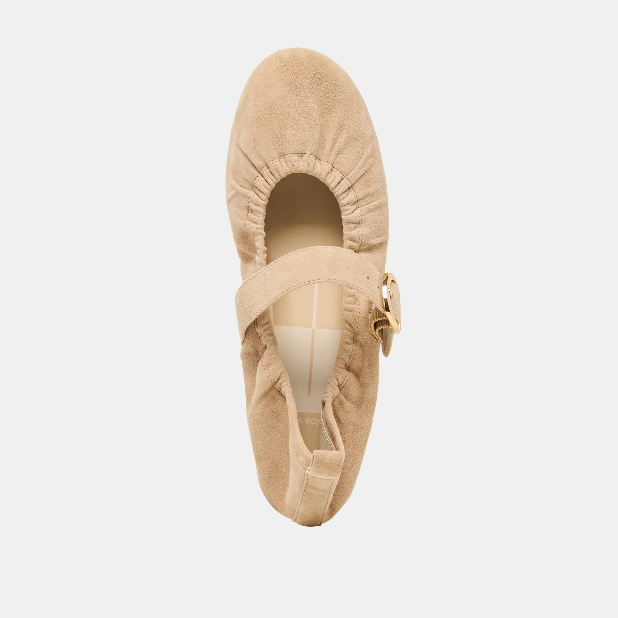 CAELY BALLET FLATS CAMEL SUEDE - Image 10