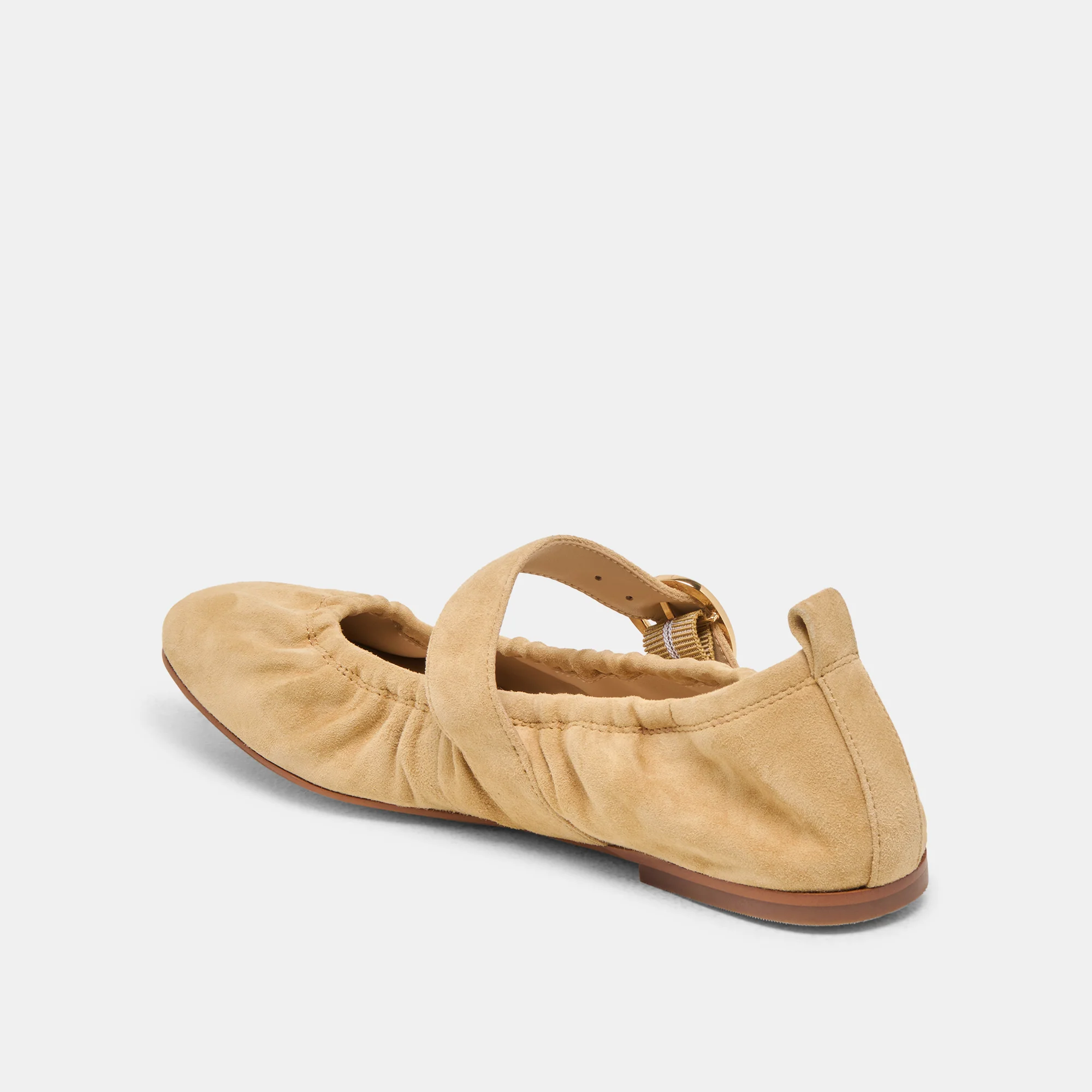 CAELY BALLET FLATS HONEY SUEDE - Image 5