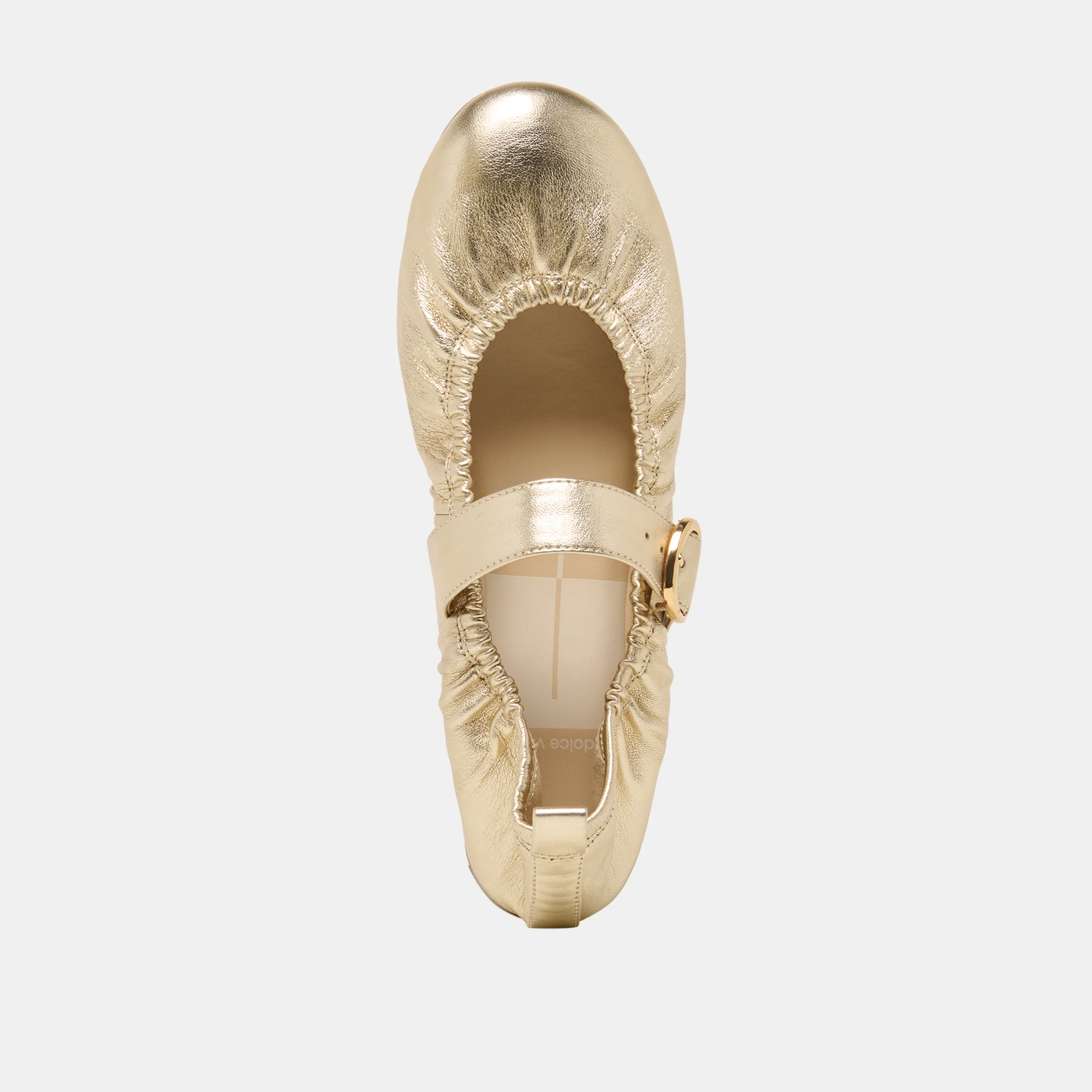 CAELY BALLET FLATS PLATINUM LEATHER - Image 11