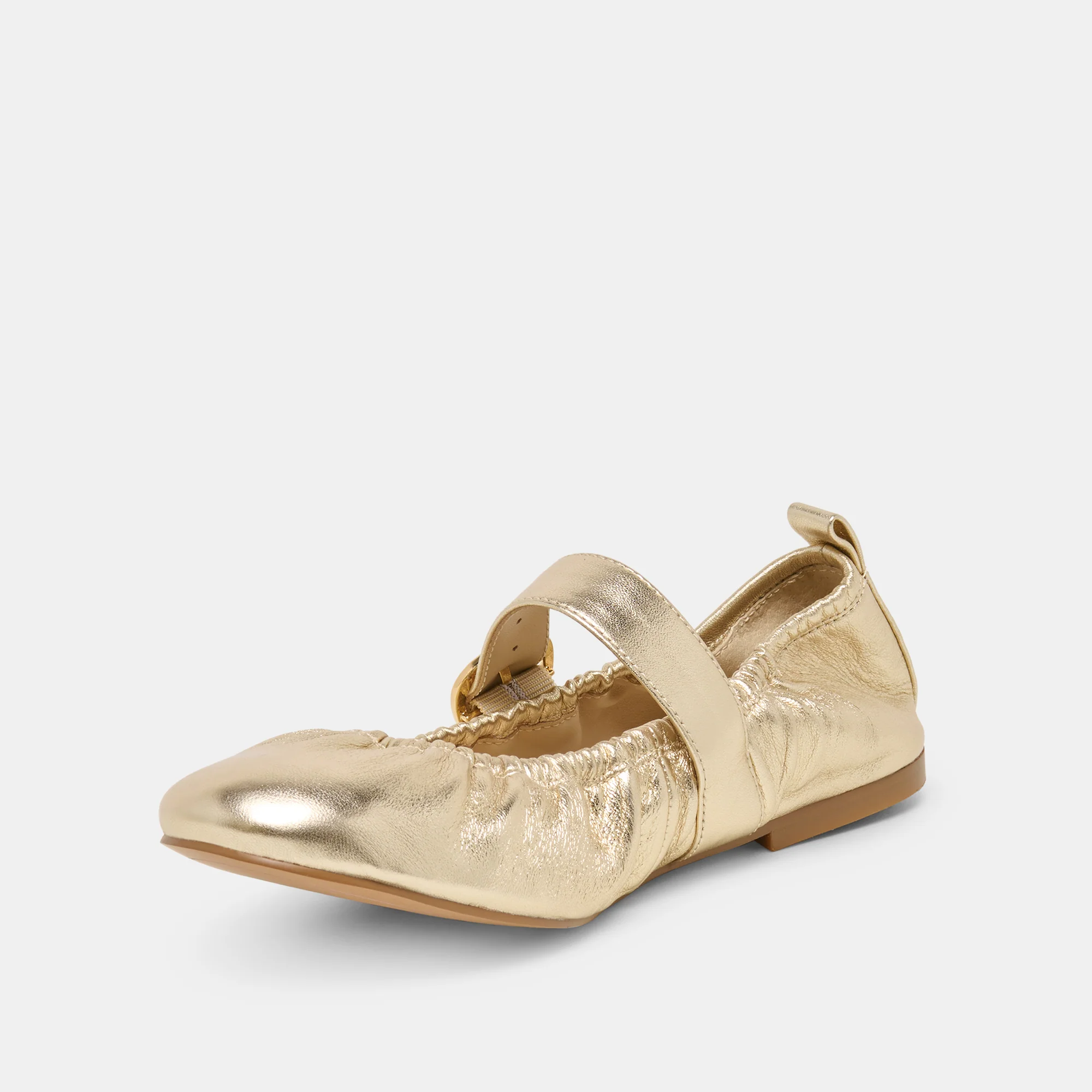 CAELY BALLET FLATS PLATINUM LEATHER - Image 7