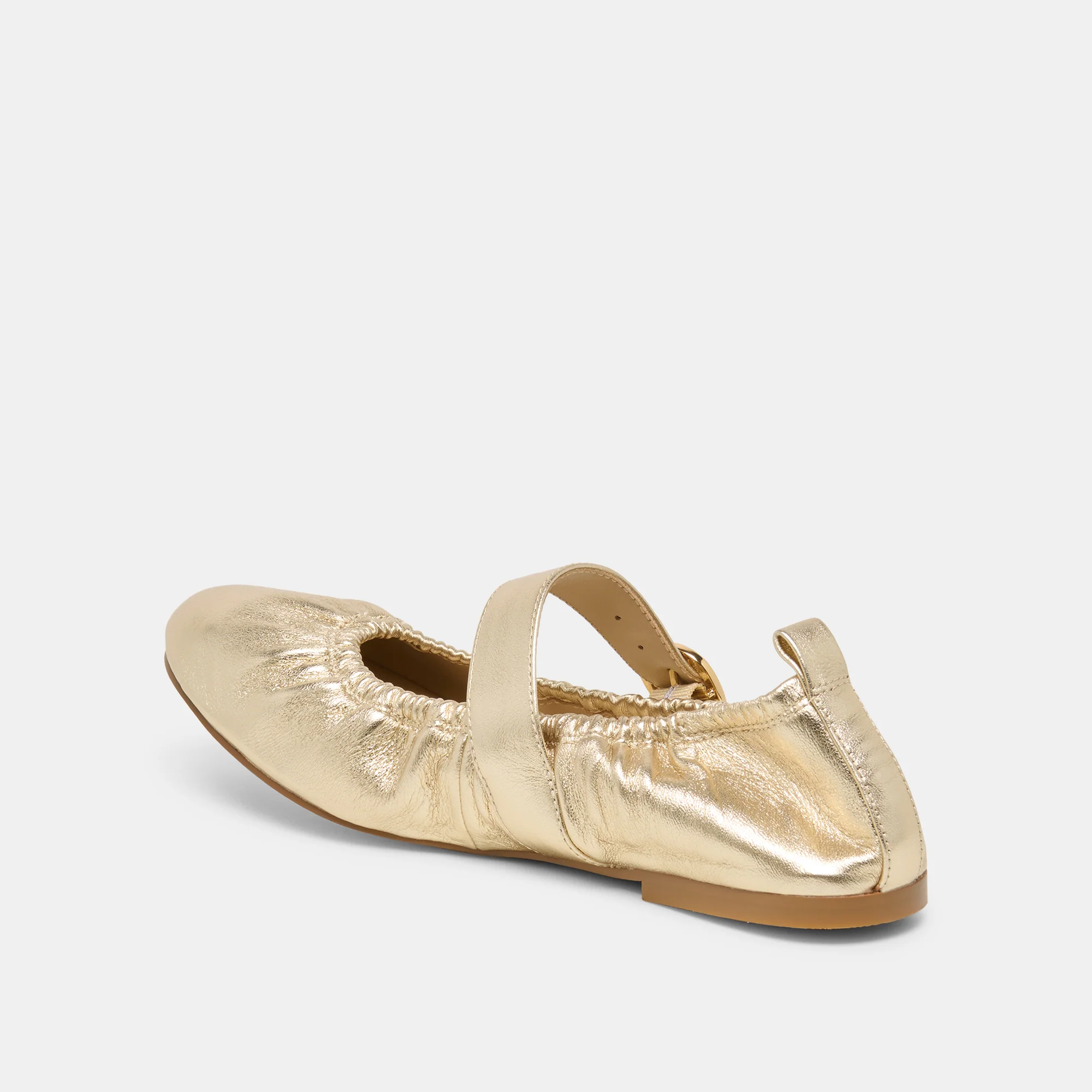 CAELY BALLET FLATS PLATINUM LEATHER - Image 8