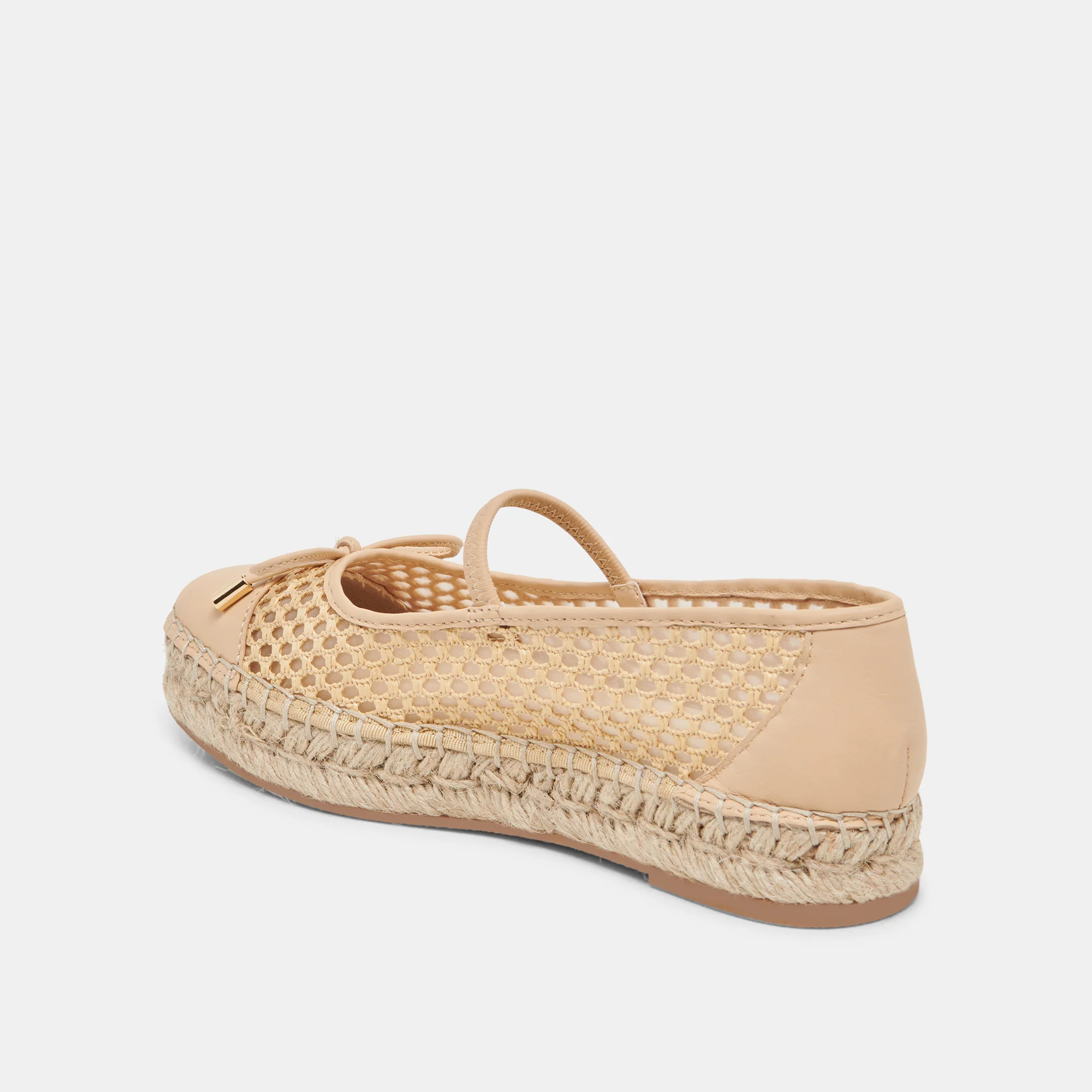 CAMBRE BALLET FLATS LT NATURAL WOVEN MESH - Image 5