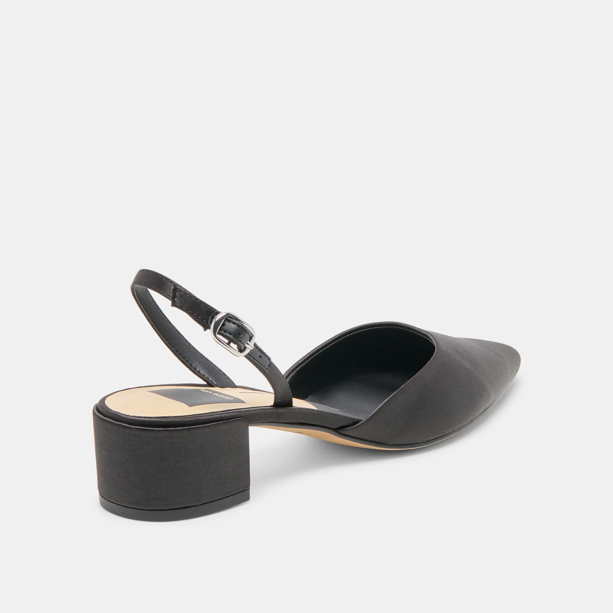 CAREL HEELS ONYX SATIN - Image 4