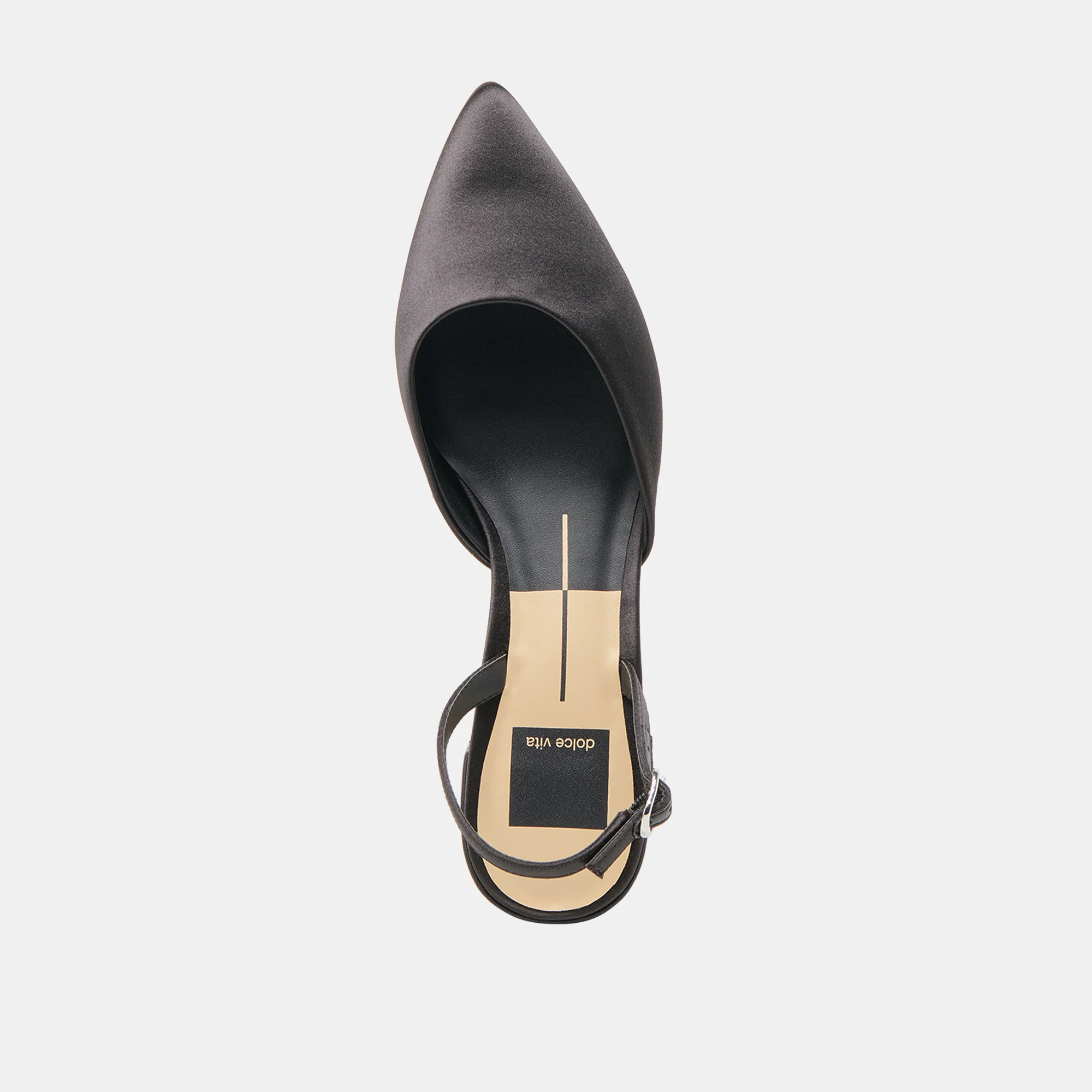 CAREL HEELS ONYX SATIN - Image 9