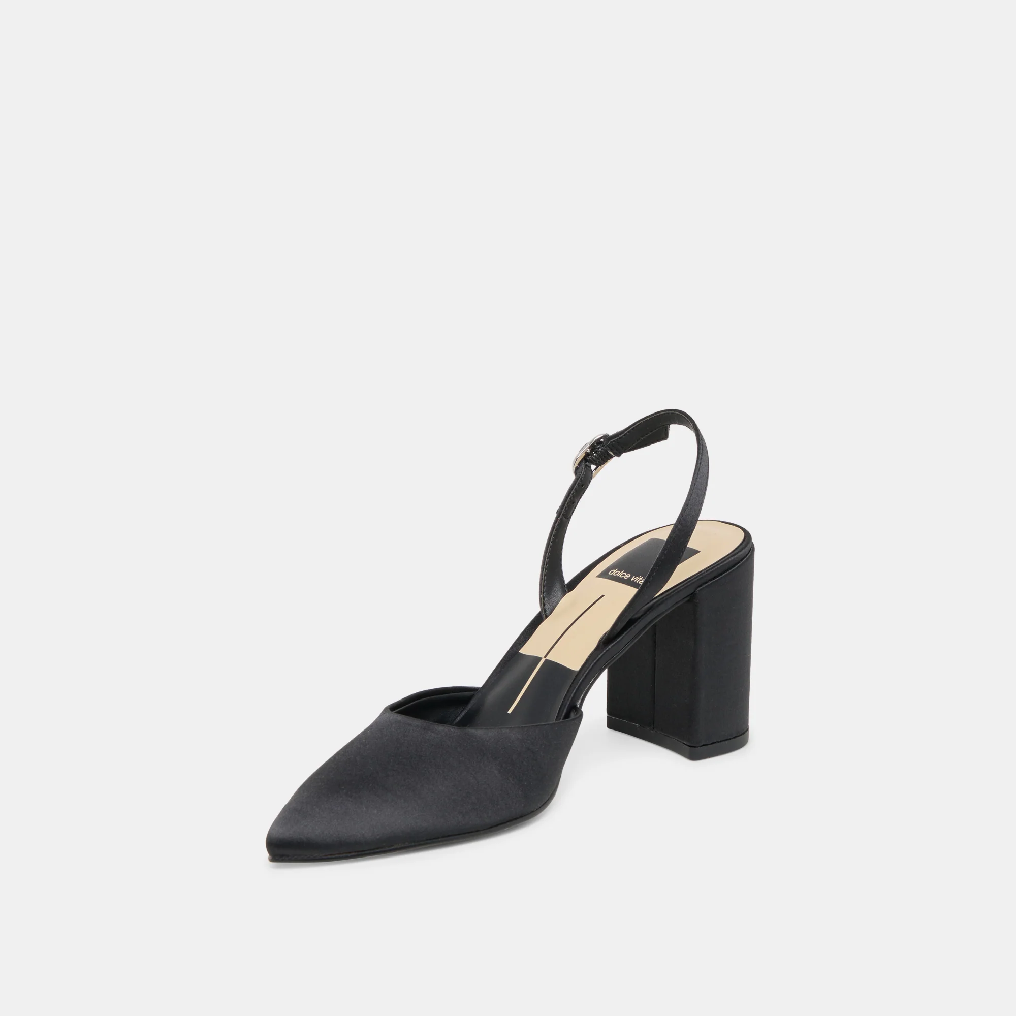 CAREL HIGH HEELS ONYX SATIN - Image 5