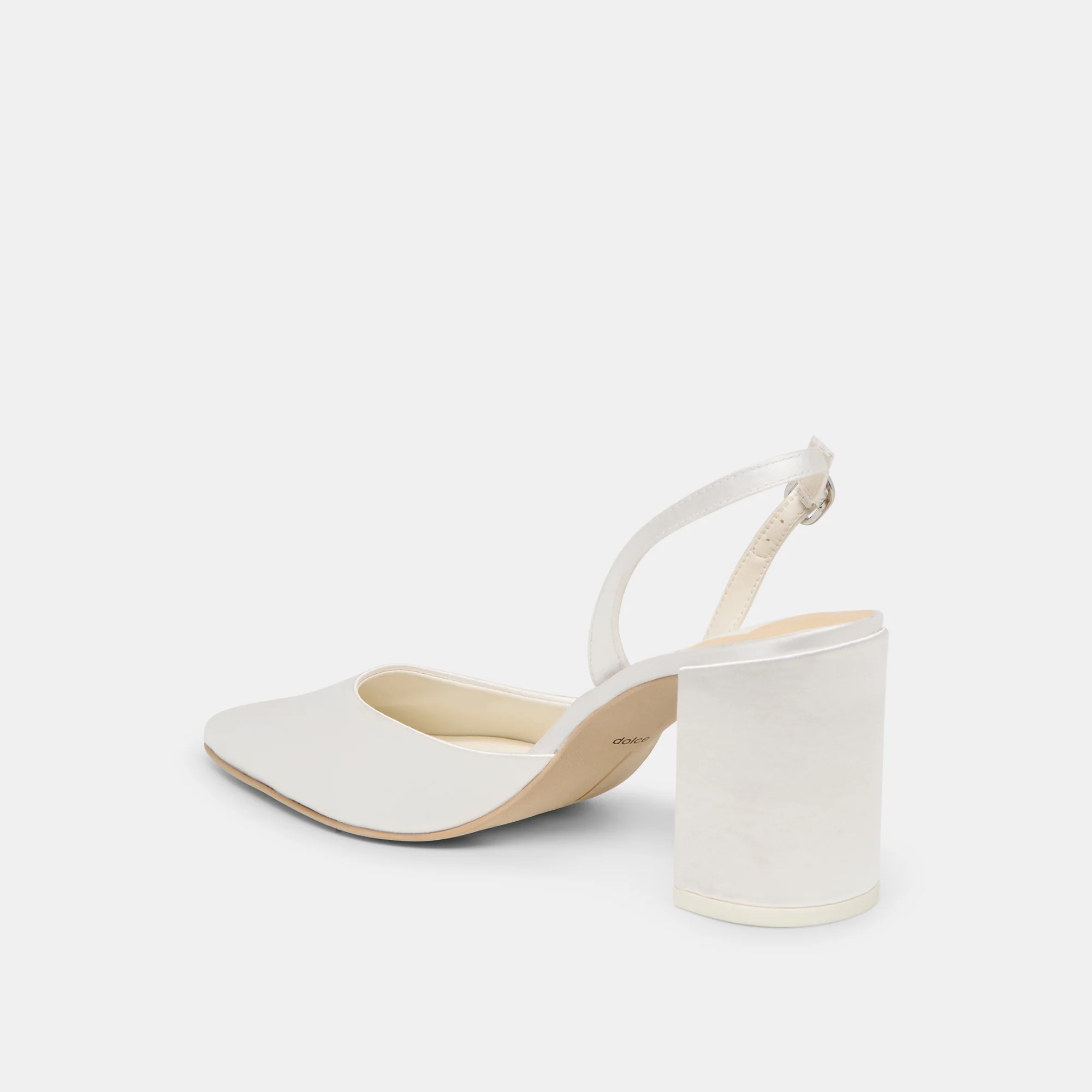 CAREL HIGH HEELS TRUE WHITE SATIN - Image 8