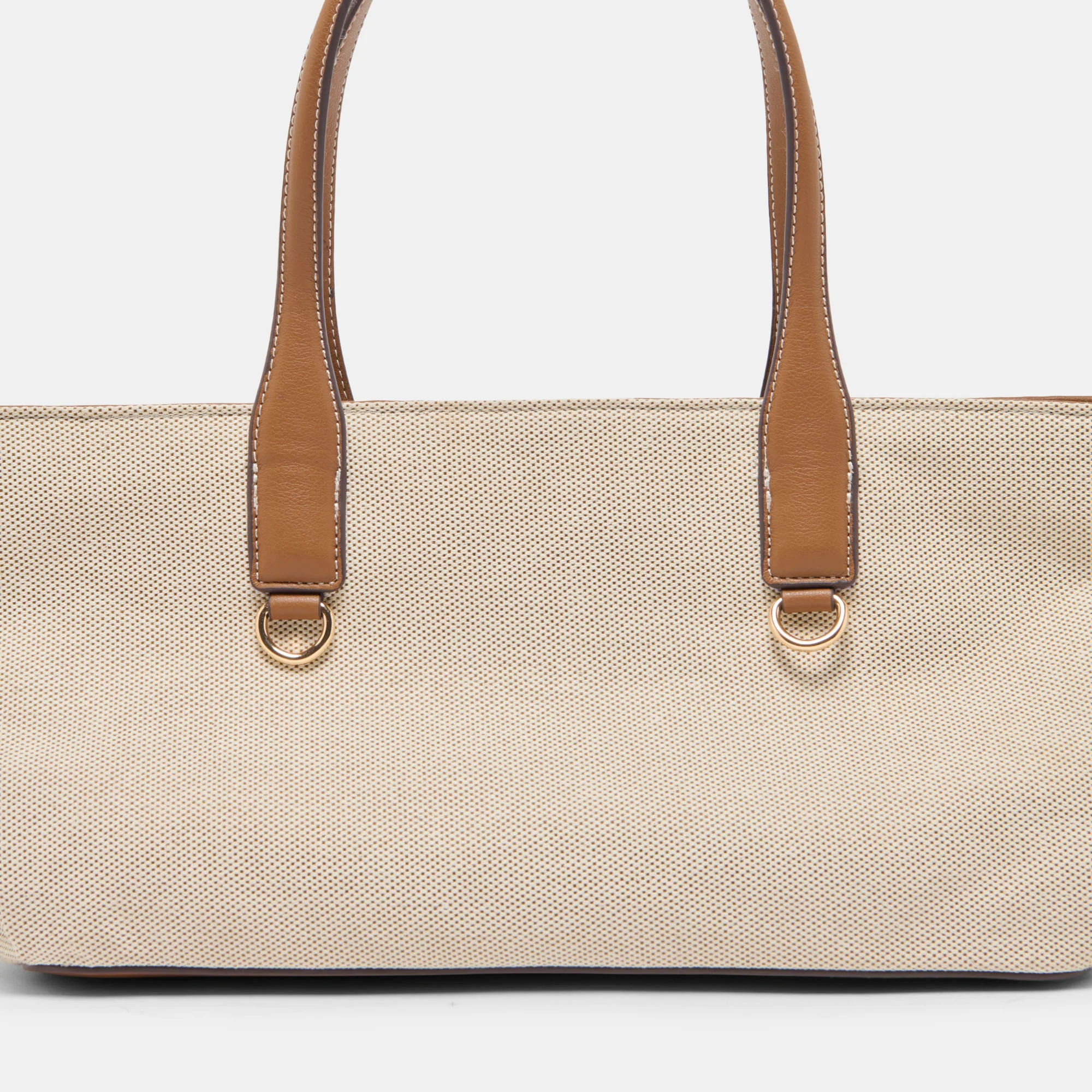 CLARINA SHOULDER BAG NATURAL CANVAS - Image 5