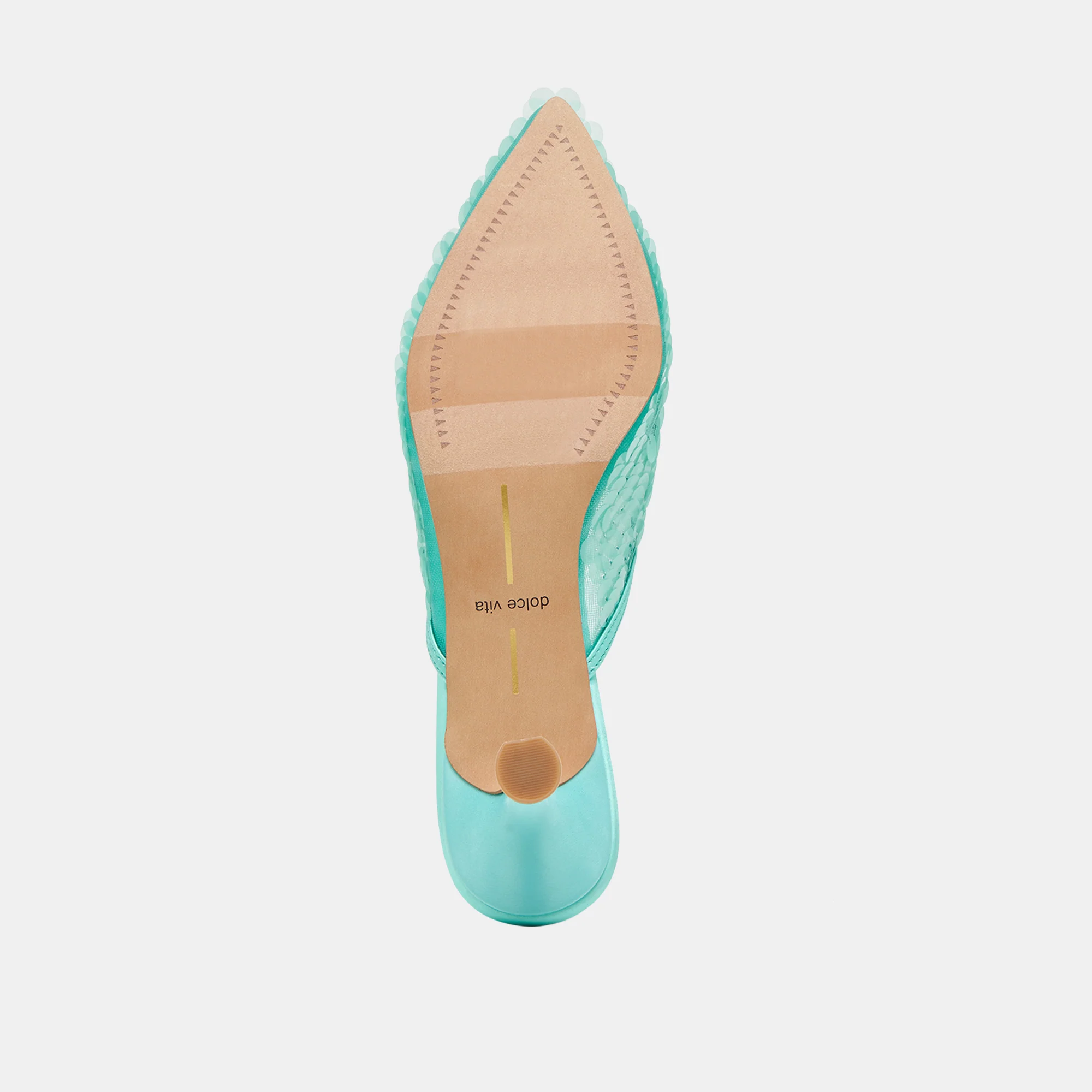 CLEO SEQUIN HEELS AQUA SEQUIN - Image 9