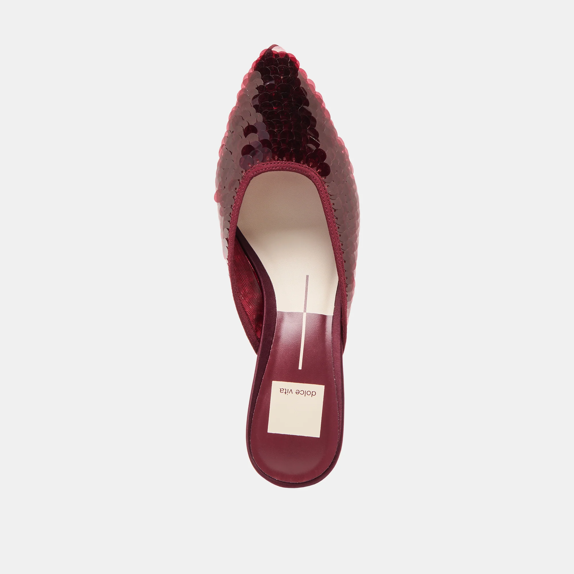 CLEO SEQUIN HEELS CRANBERRY SEQUIN - Image 10