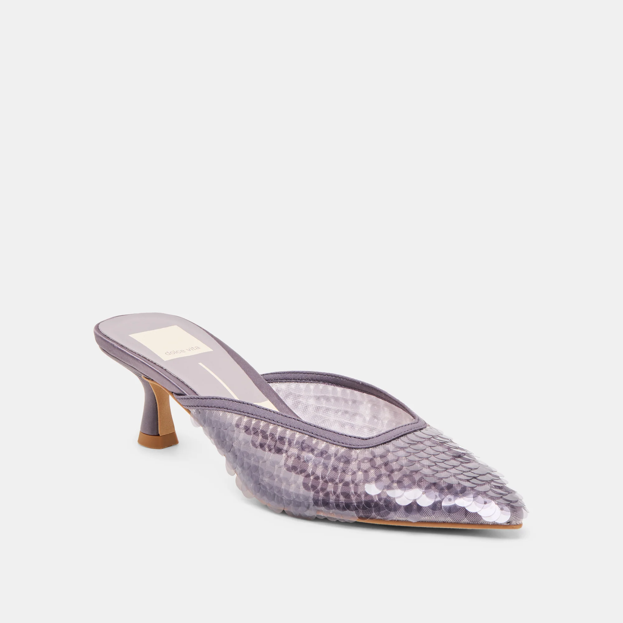 CLEO SEQUIN HEELS SMOKE SEQUIN - Image 3