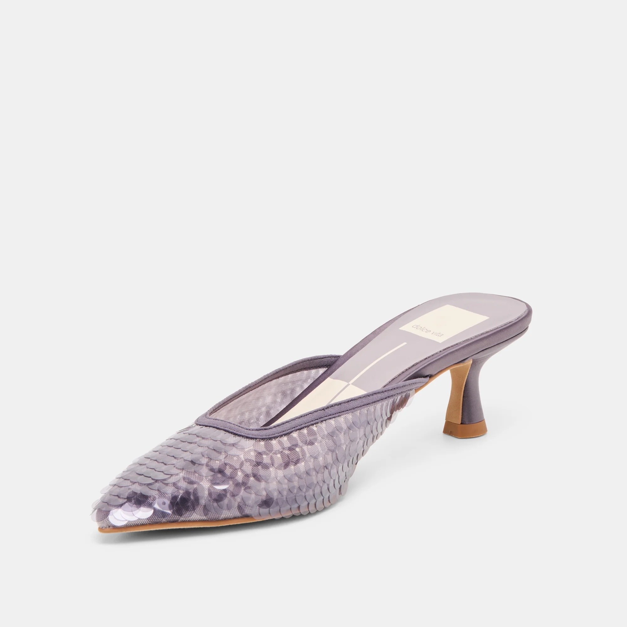 CLEO SEQUIN HEELS SMOKE SEQUIN - Image 7