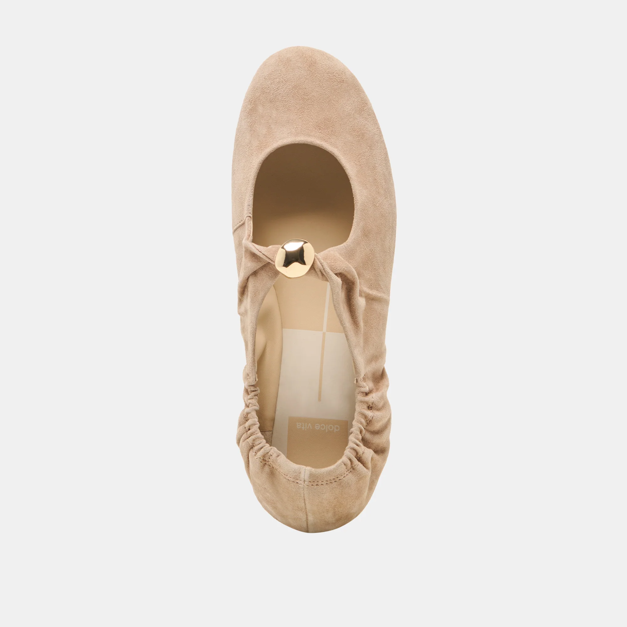 CORNEL FLATS CAMEL SUEDE - Image 11